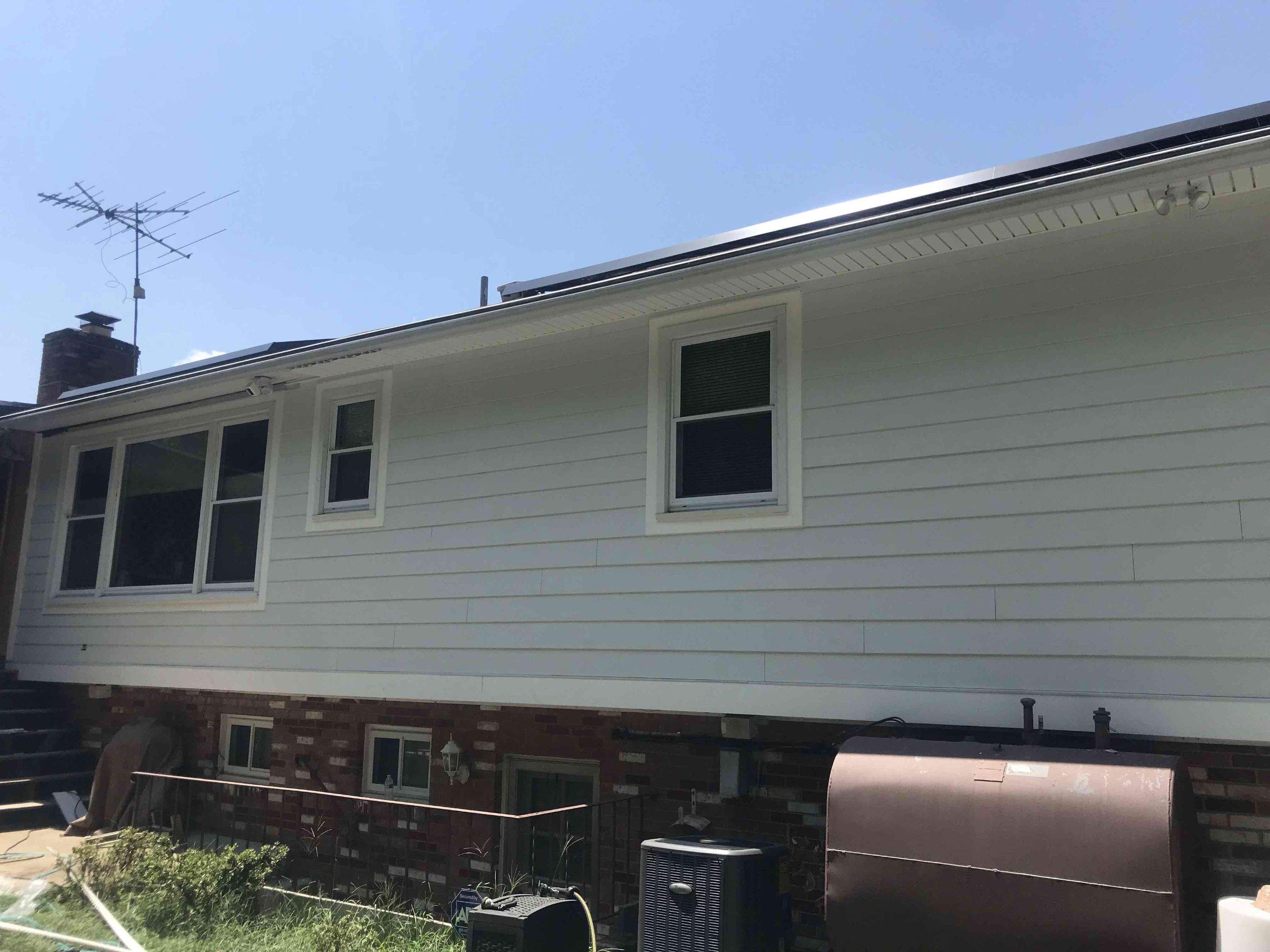 Siding Installation using James Hardy Cedar Mill Plank by ExteriorPros