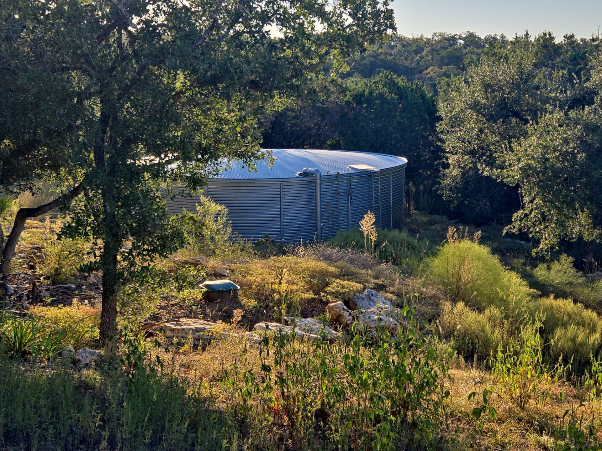 29,000gal tank in Dripping Springs by Cqure Water