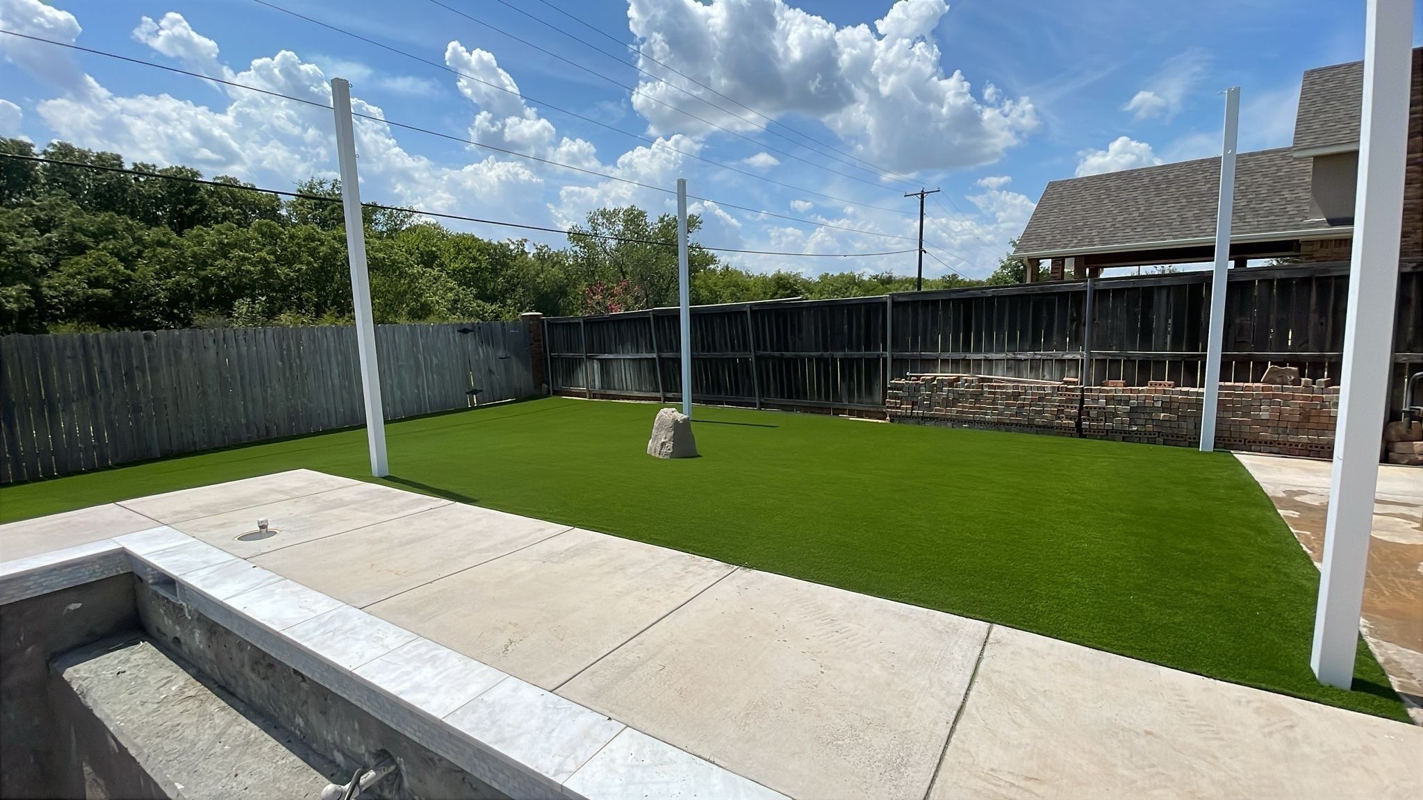 Project in Wichita Falls  by Turf Concepts