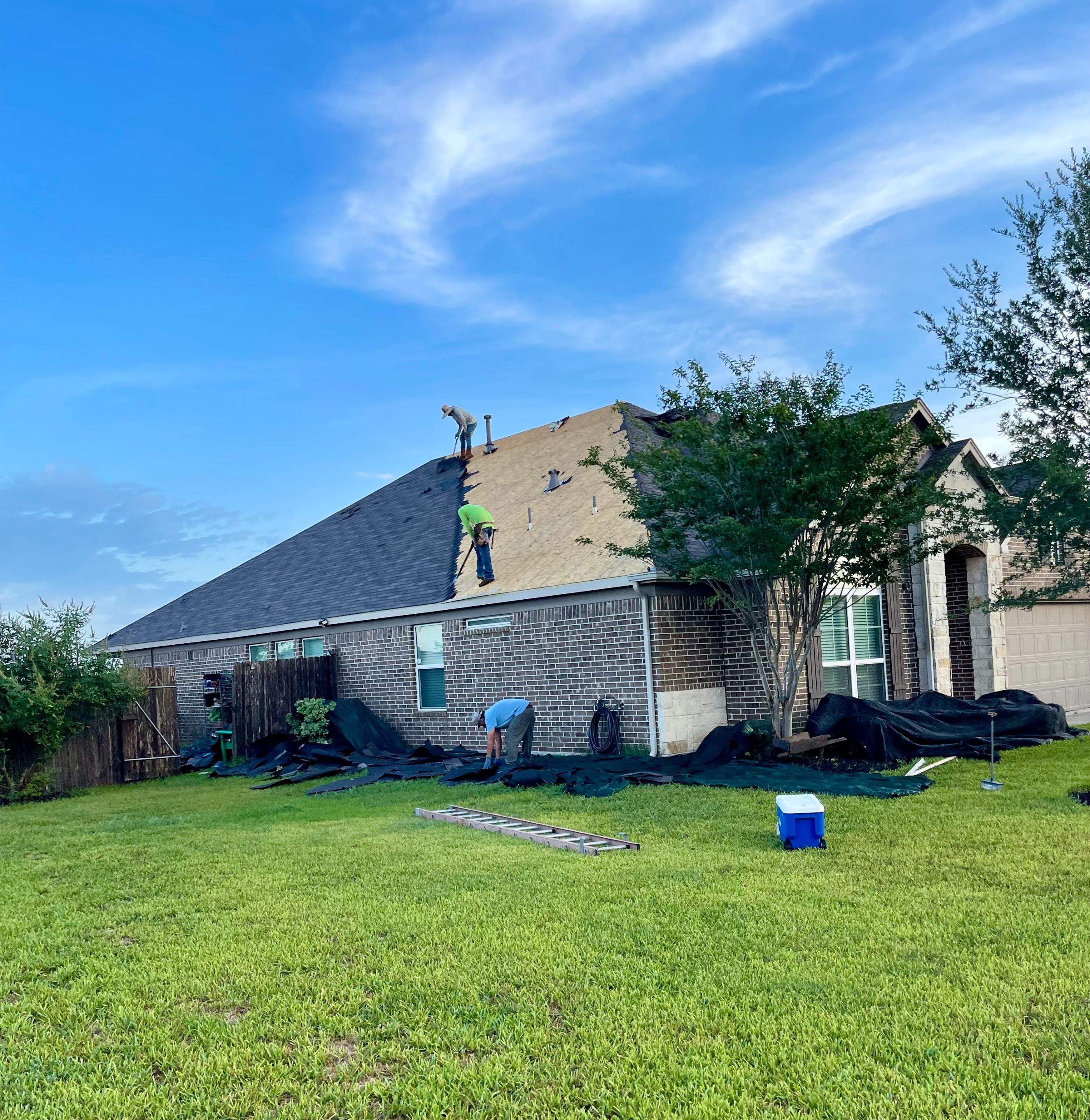 Insurance Claim Roof Replacement – CertainTeed Landmark Max Def Moire Black by Black Coast Roofing