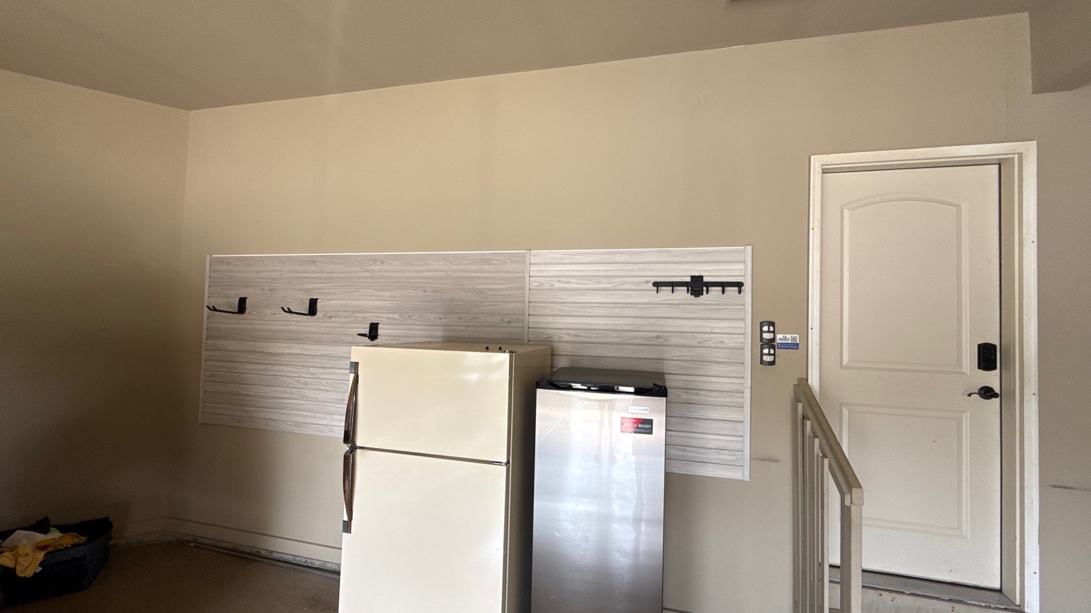 Garage Slatwall Storage System Installation in Overland Park by Banner Garage