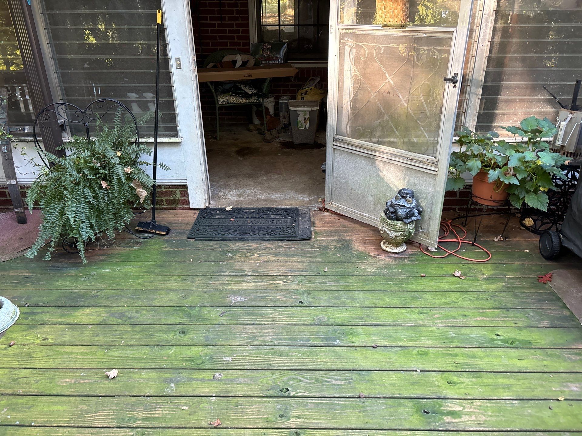 Weathered Deck using Wood Sealant by DuraSeal