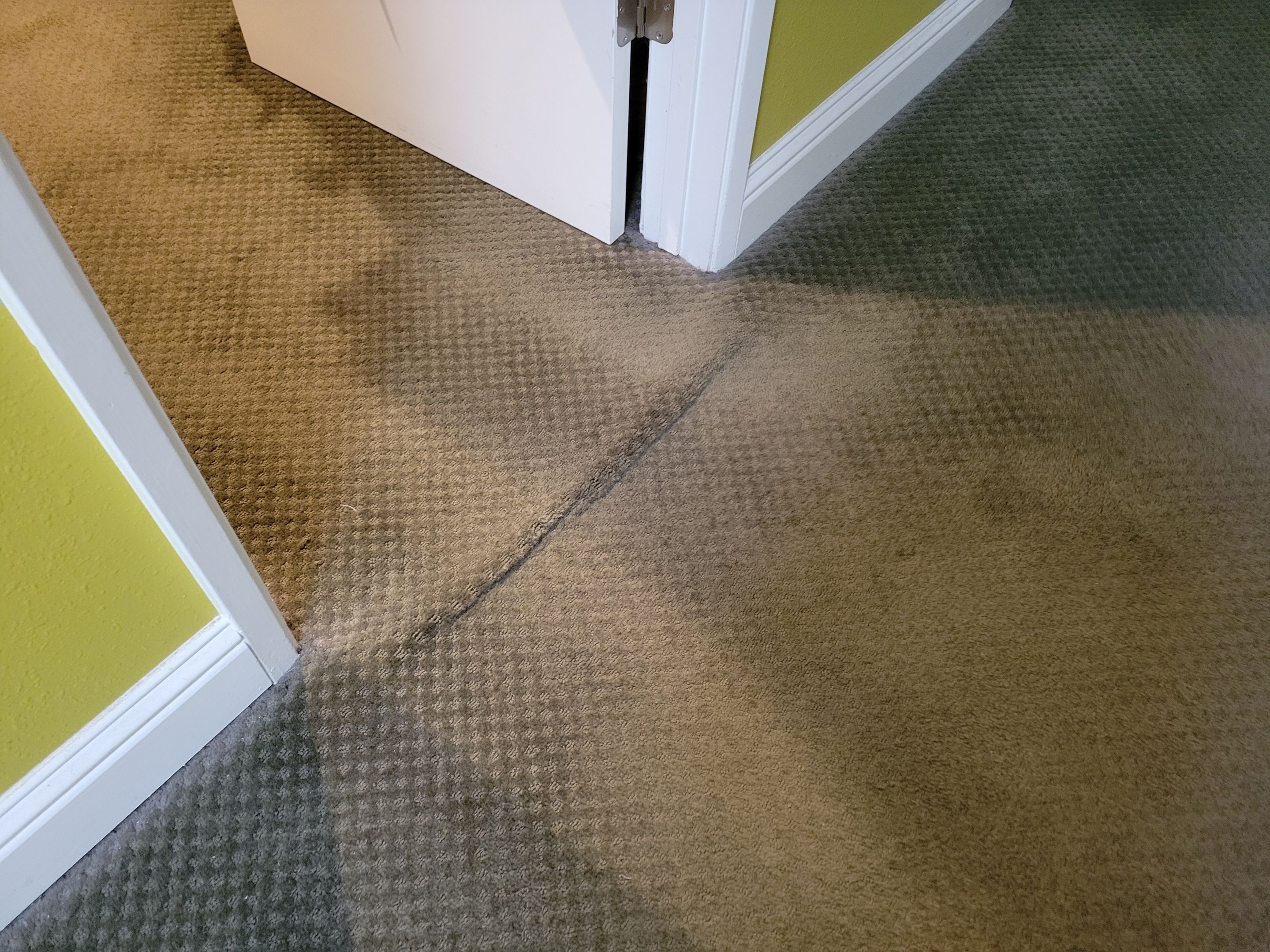 Stretch-out Bubble and Clean Carpet by Ardent Carpet Restore LLC
