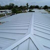 24ga 1.5" Mechanical Seam Mill Finish by Total Roofing System The Metal Roof Experts