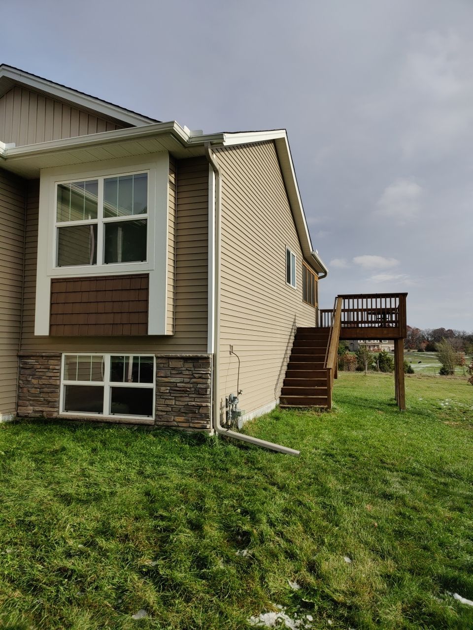 5" Gutters in Big Lake by Next Level Seamless Gutters / Exteriors Inc.