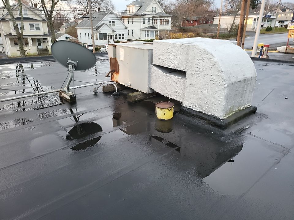 Commercial Roofing Installation using EPDM  by A Plus Exterior