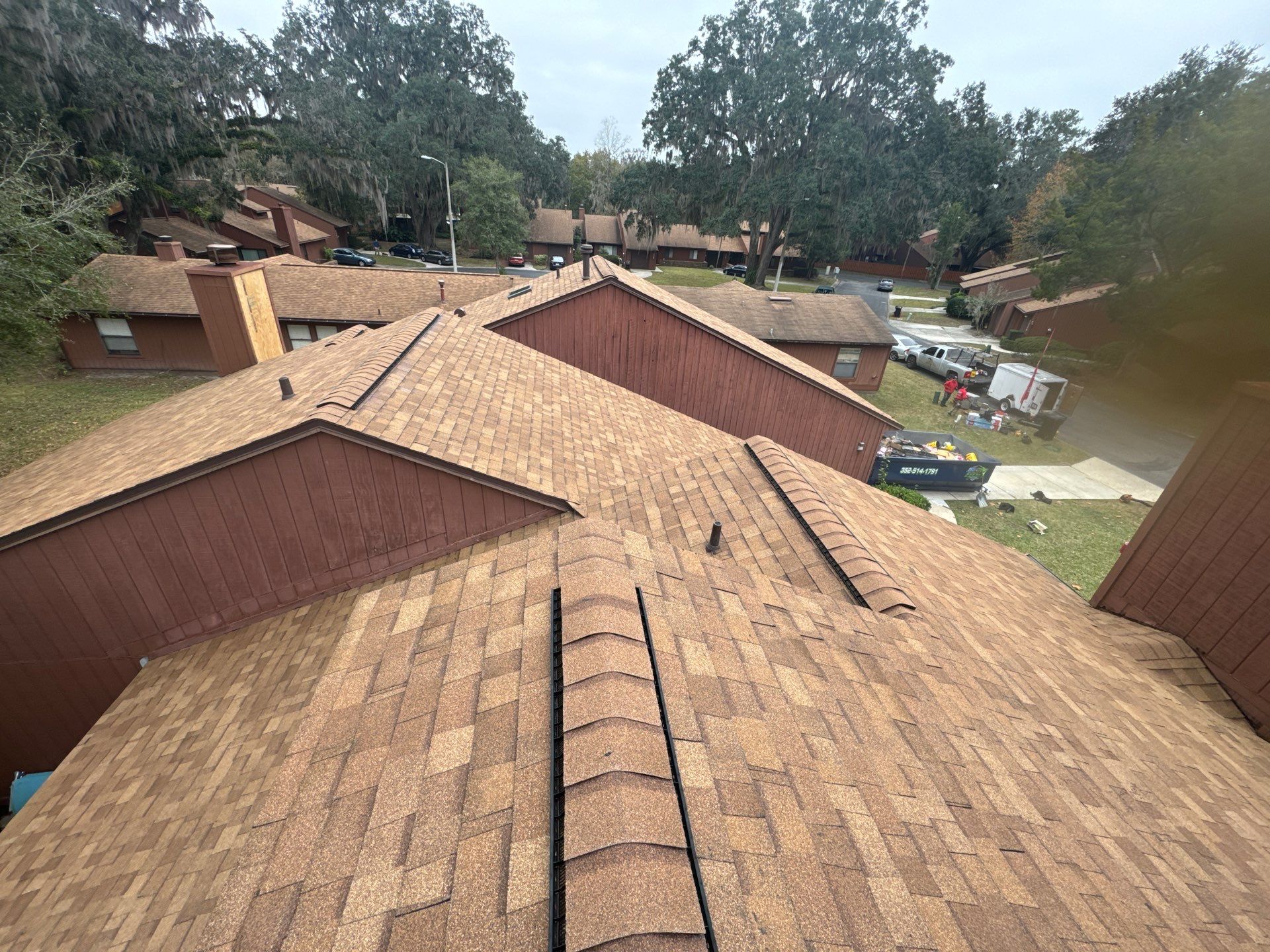 Apartments Reroof in Gainesville, FL by Brehm Roofing