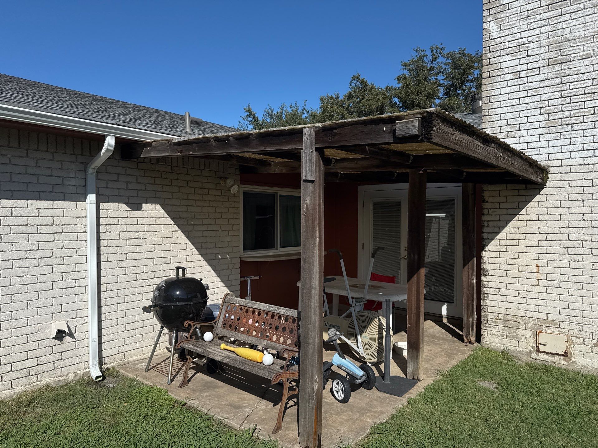 Pergola removal and rebuild  using Western Cedar by Grizzly Fence And Patio