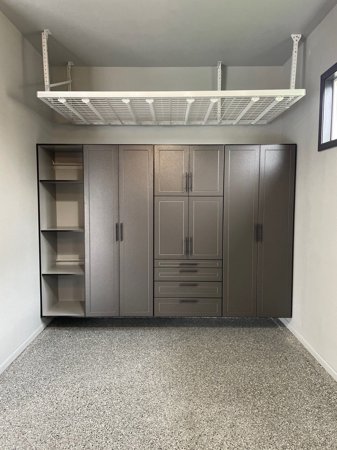 Mike M. adds storage to garage! by Banner Garage