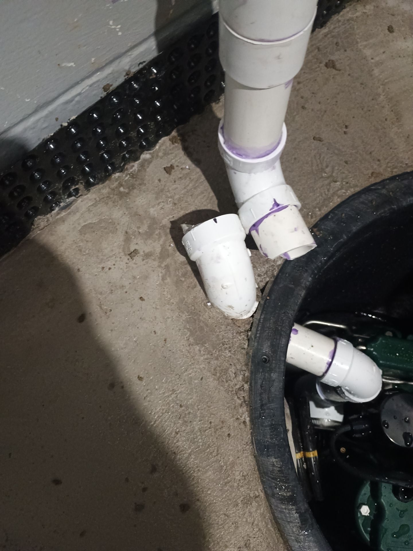 Drain Tile, Sump Pump & Buried Discharge in Columbia Heights by Waterproofing Northeast