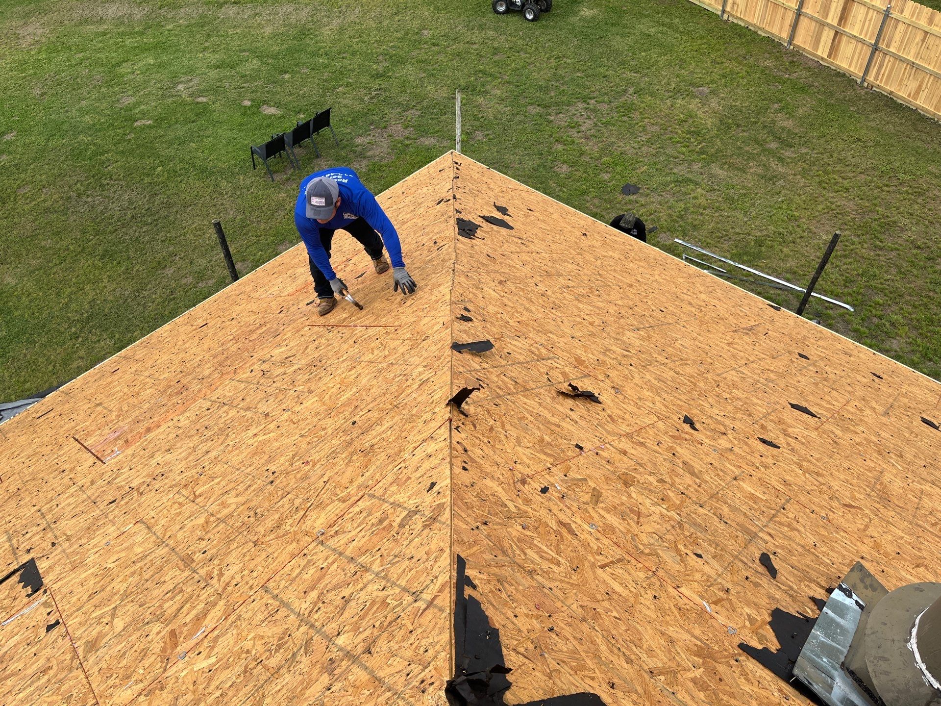 Hail Damage using Owen's Corning Duration (Lifetime) Shingles by Roof Repair Services LLC