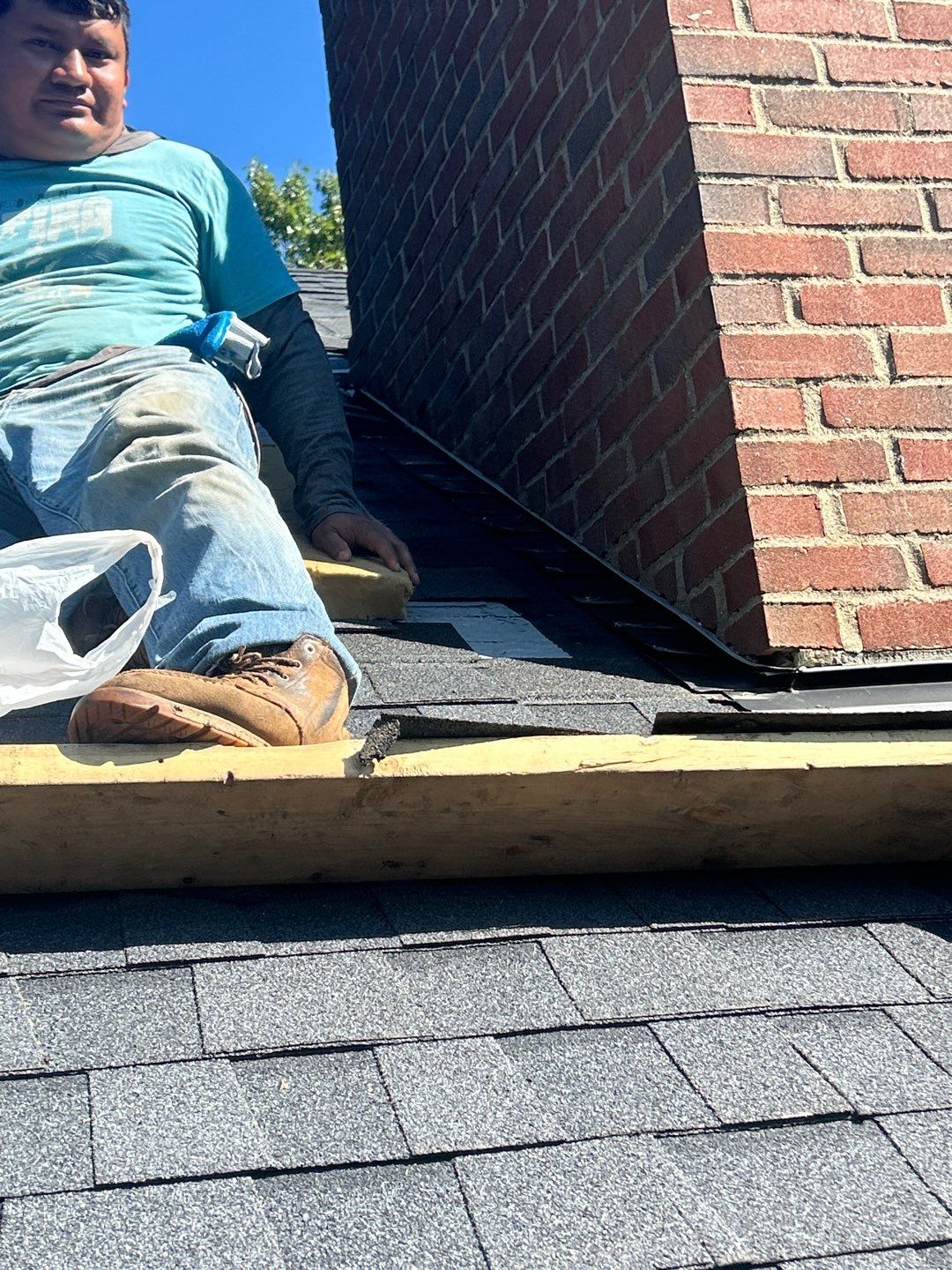 Roof Replacement using CertainTeed Landmark Moire Black by 180 Contractors