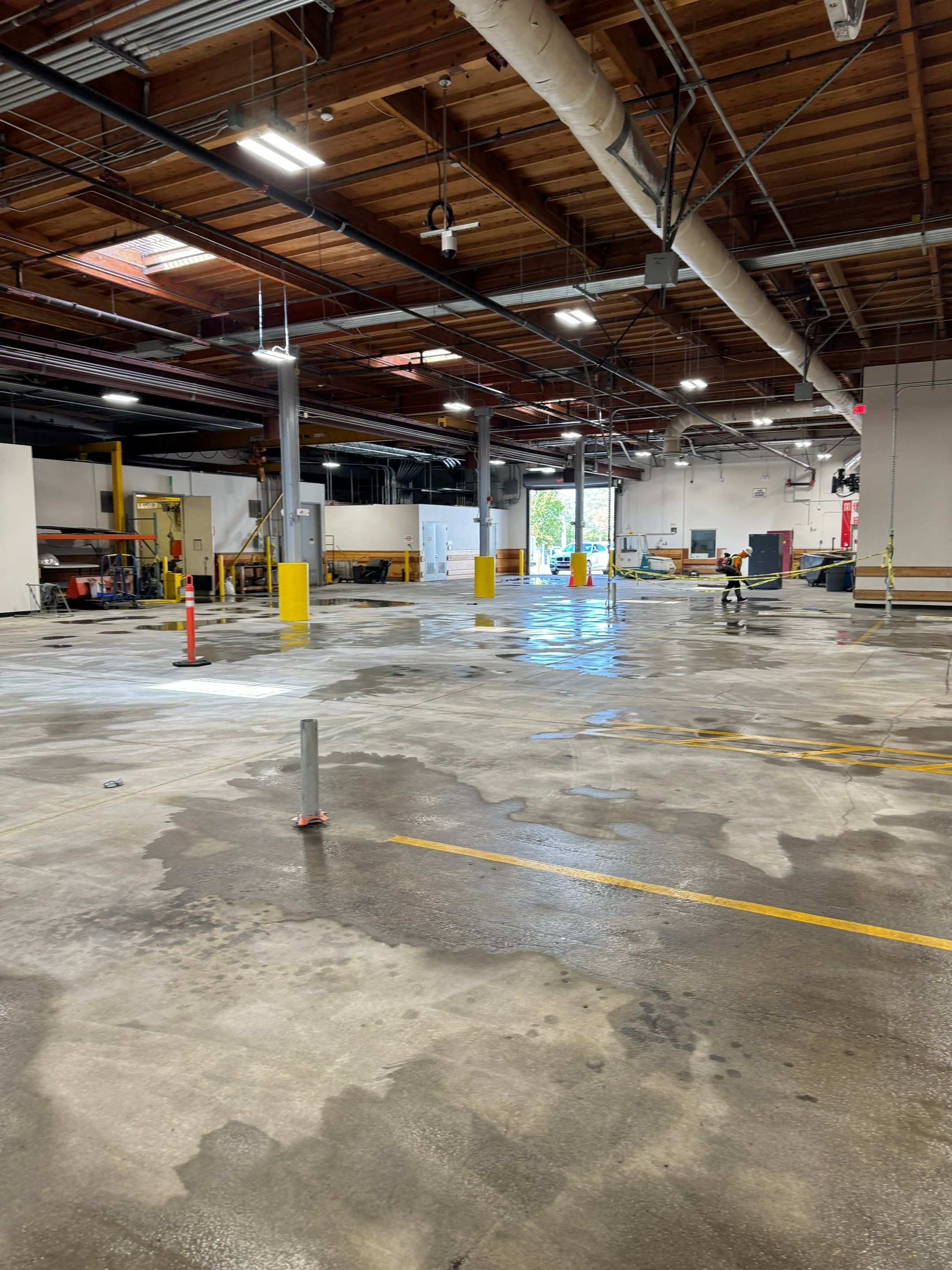 USPS Asphalt Patch Repair, Indoor Parking Lot Sandblast, Outdoor Parking Lot Sealcoating & Indoor/Outdoor Parking Lot Striping  by Jireh Asphalt & Concrete Inc 