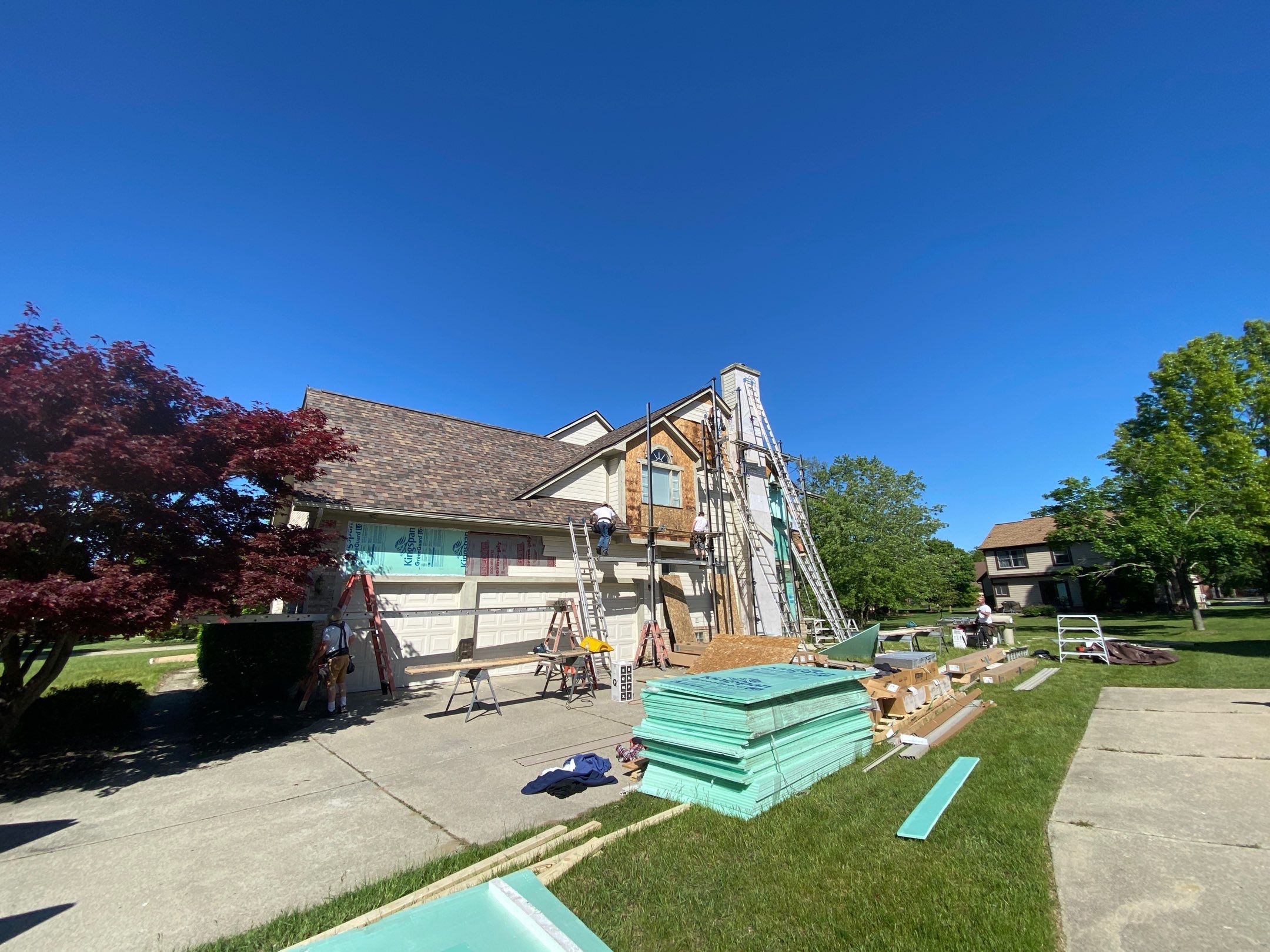 Siding Replacement using CertainTeed Restoration Classis D4 by 180 Contractors