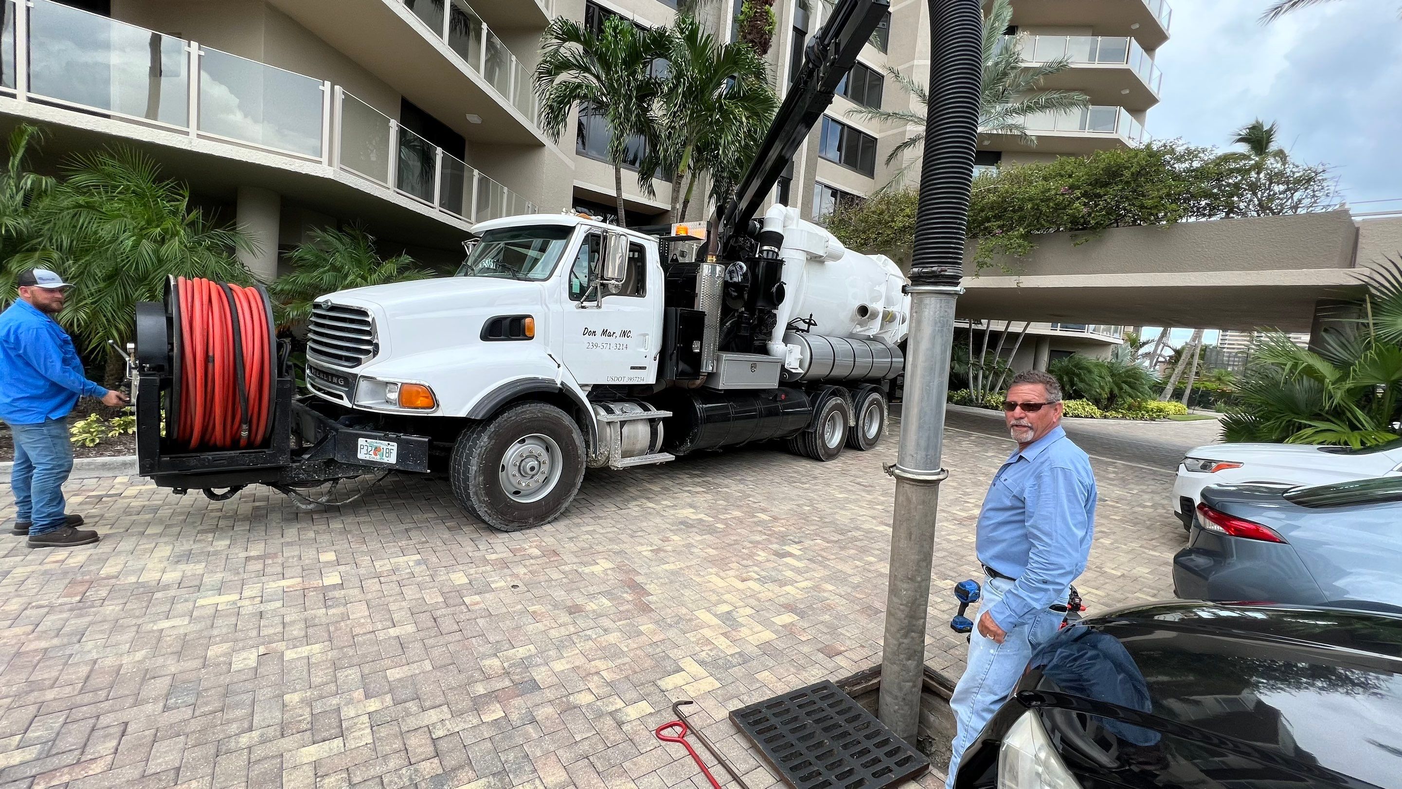 Condo Storm Water System Maintenance by Don Mar, Inc. Storm Water Solutions