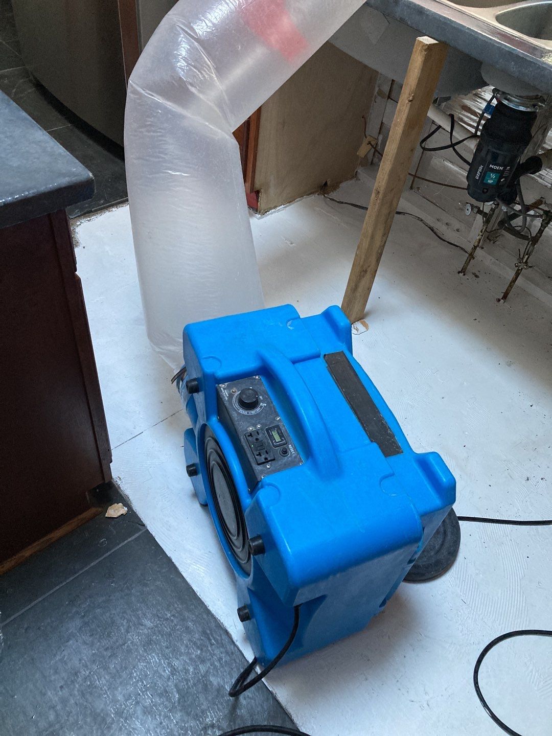 Mold Remediation using Containment by Accountable Home Services