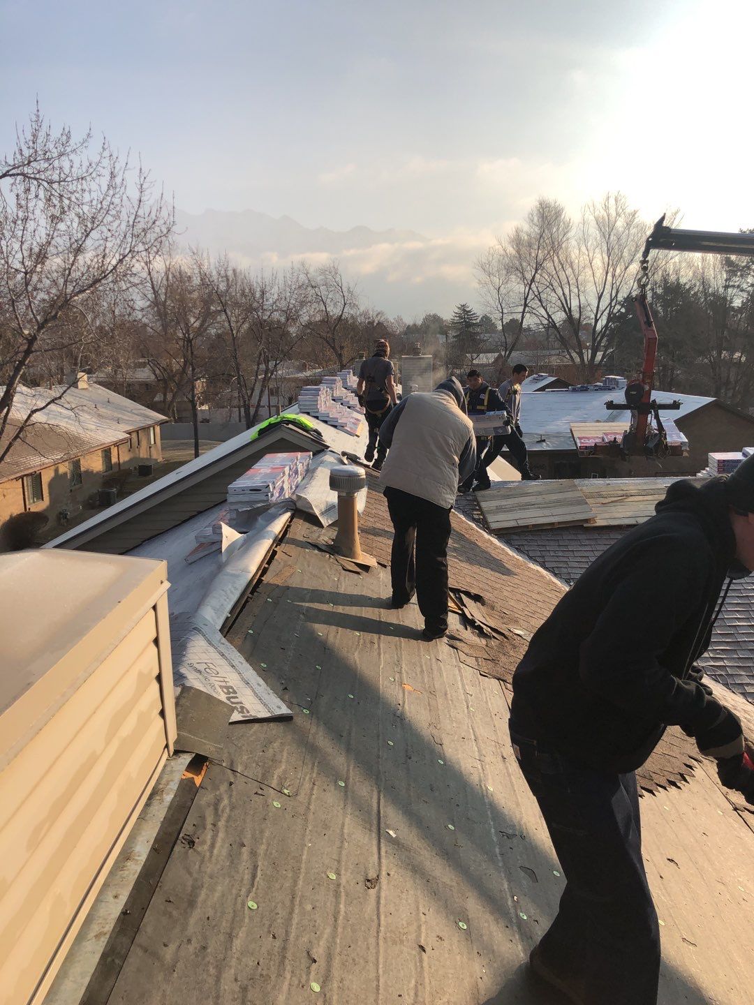 Storm Damaged Roof using GAF Timberline HDZ - Lifetime Shingle by The Roof Doctor