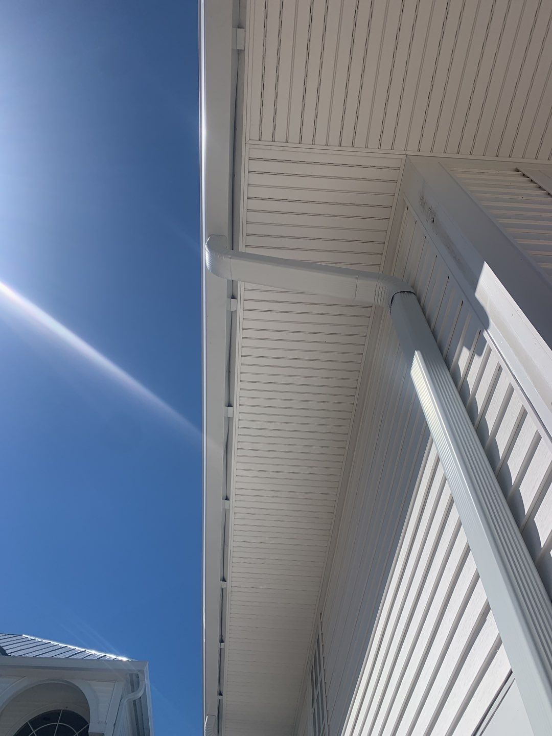 Downspout Installation using Downspout Extension in Sanibel FL by Gutter Professors