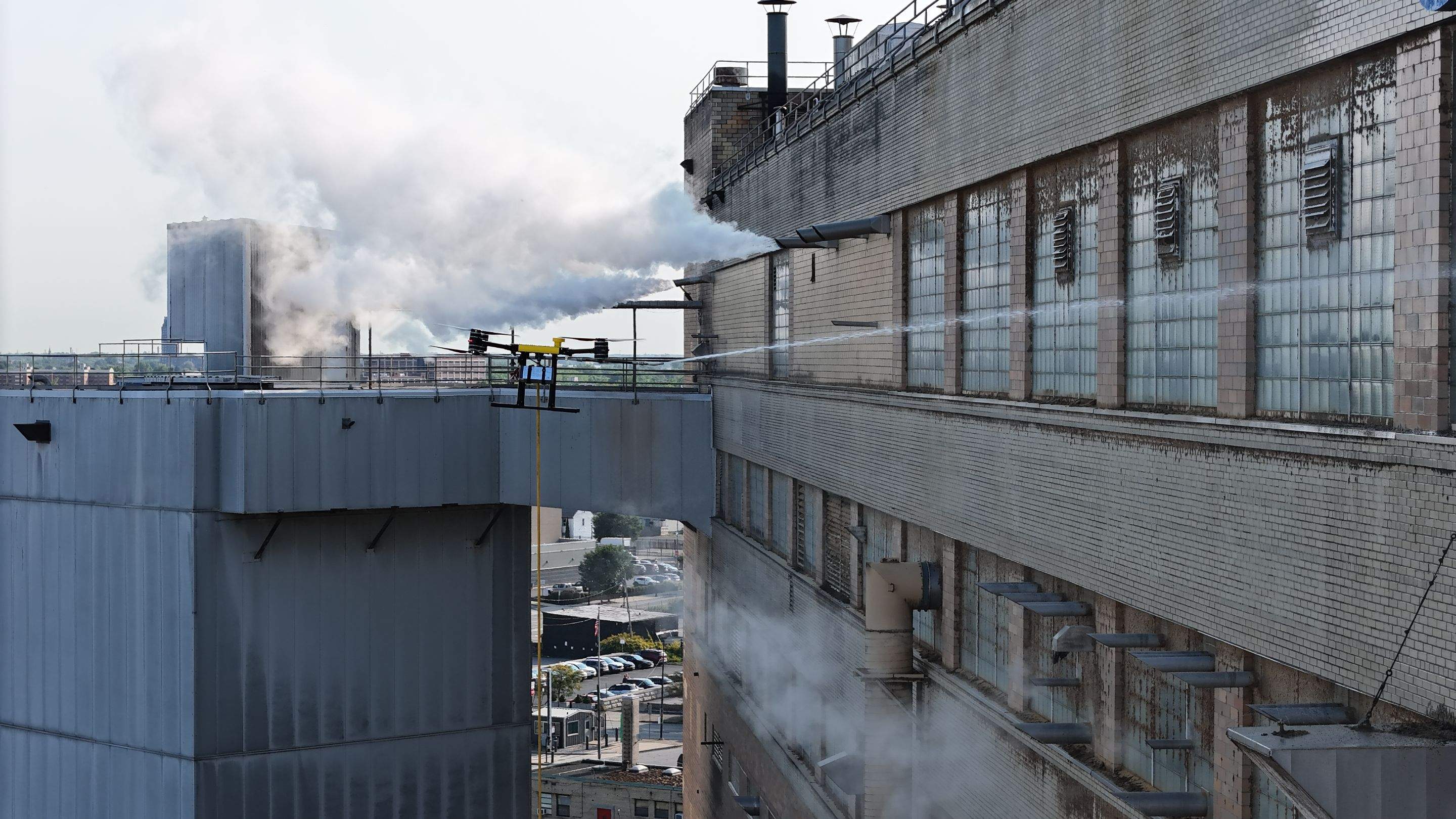 Project in Buffalo by Drone Clean