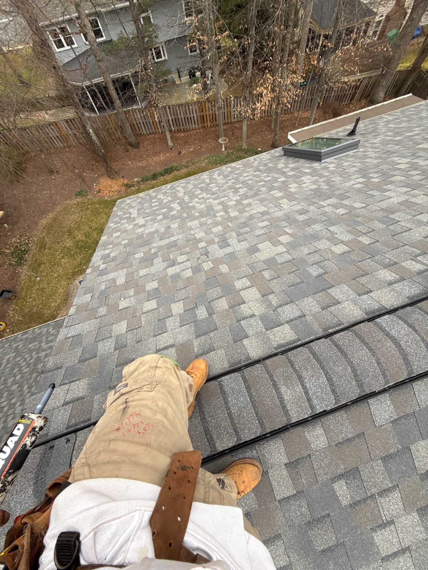 Fairfax Station :Residential Roof Replacement with CertainTeed Landmark Pro in Max Def Drift Wood  by RM Banning, Inc.