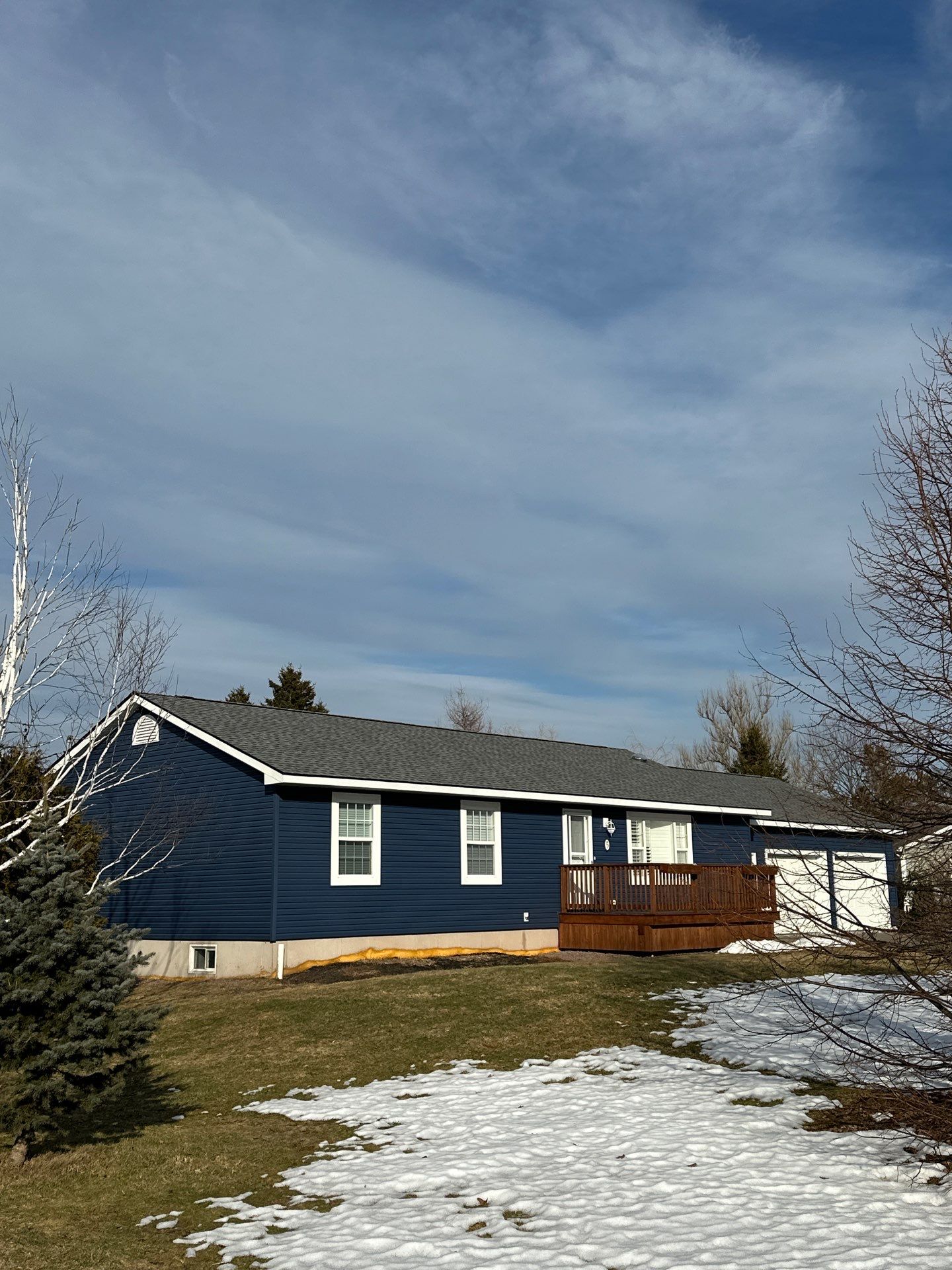 Siding Installation using Kaycan - Nordic Blue - Da Vinci Collection by Artisan Roofing & Home Improvements Inc.