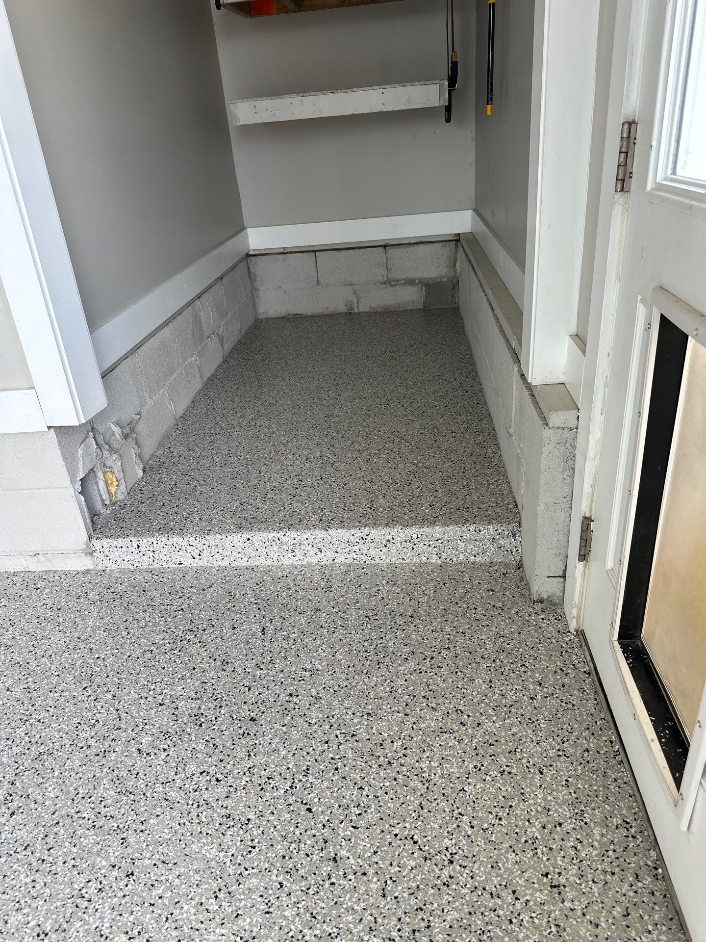 Garage Floor Coating using Cabin Fever by My Garage Floor Guys