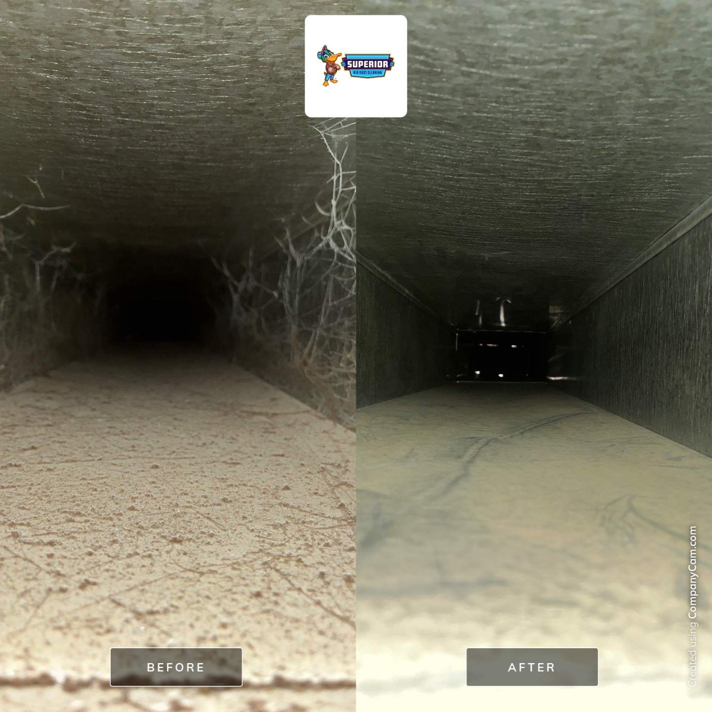 Air Duct Cleaning With a Vacuum Truck in Struthers, OH by Superior Air Duct Cleaning