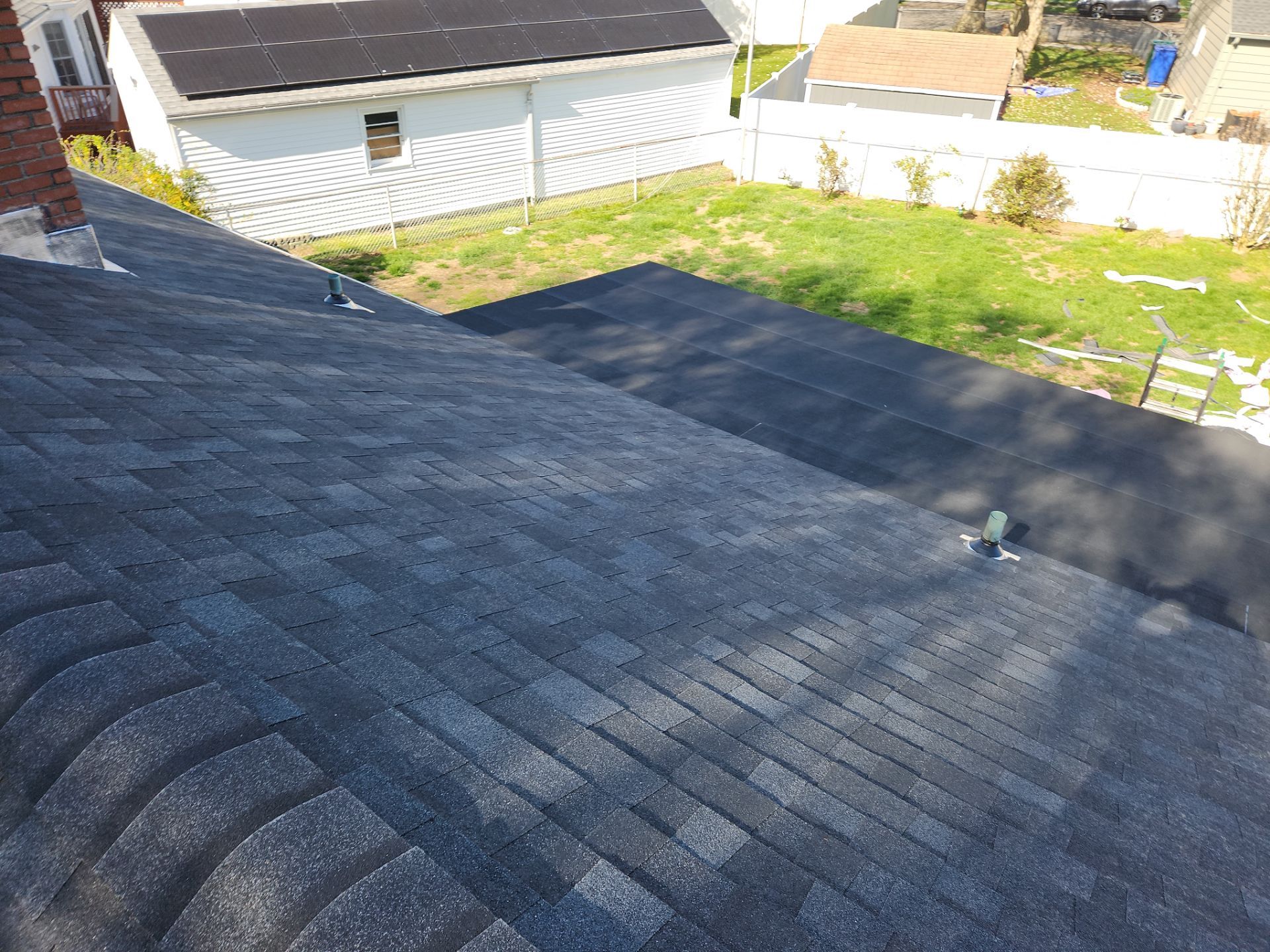 Residential Roofing Installation and Structural Plywood Replacement in Stratford by A Plus Exterior
