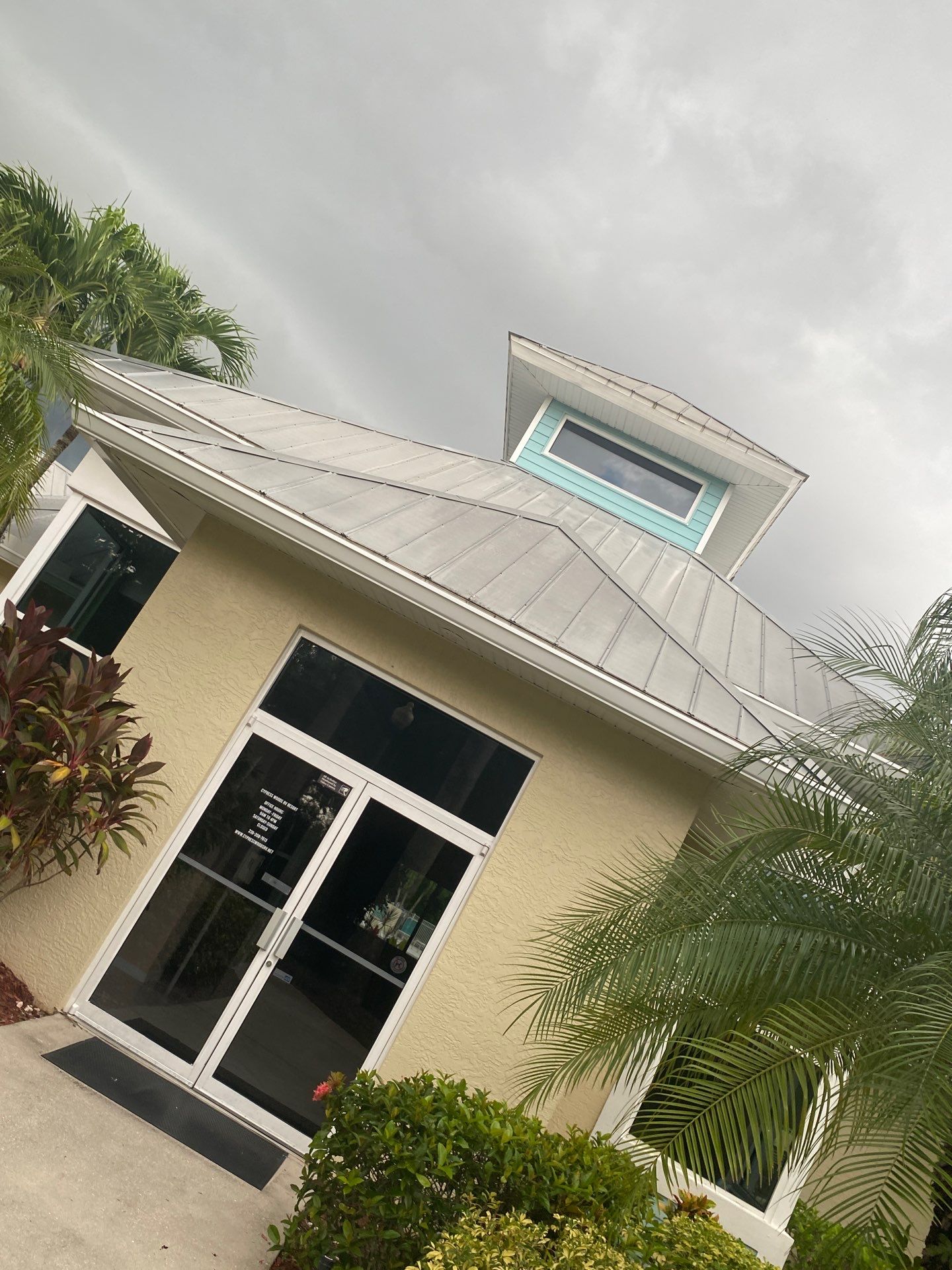 White K-Style Gutters in Fort Myers FL by Gutter Professors