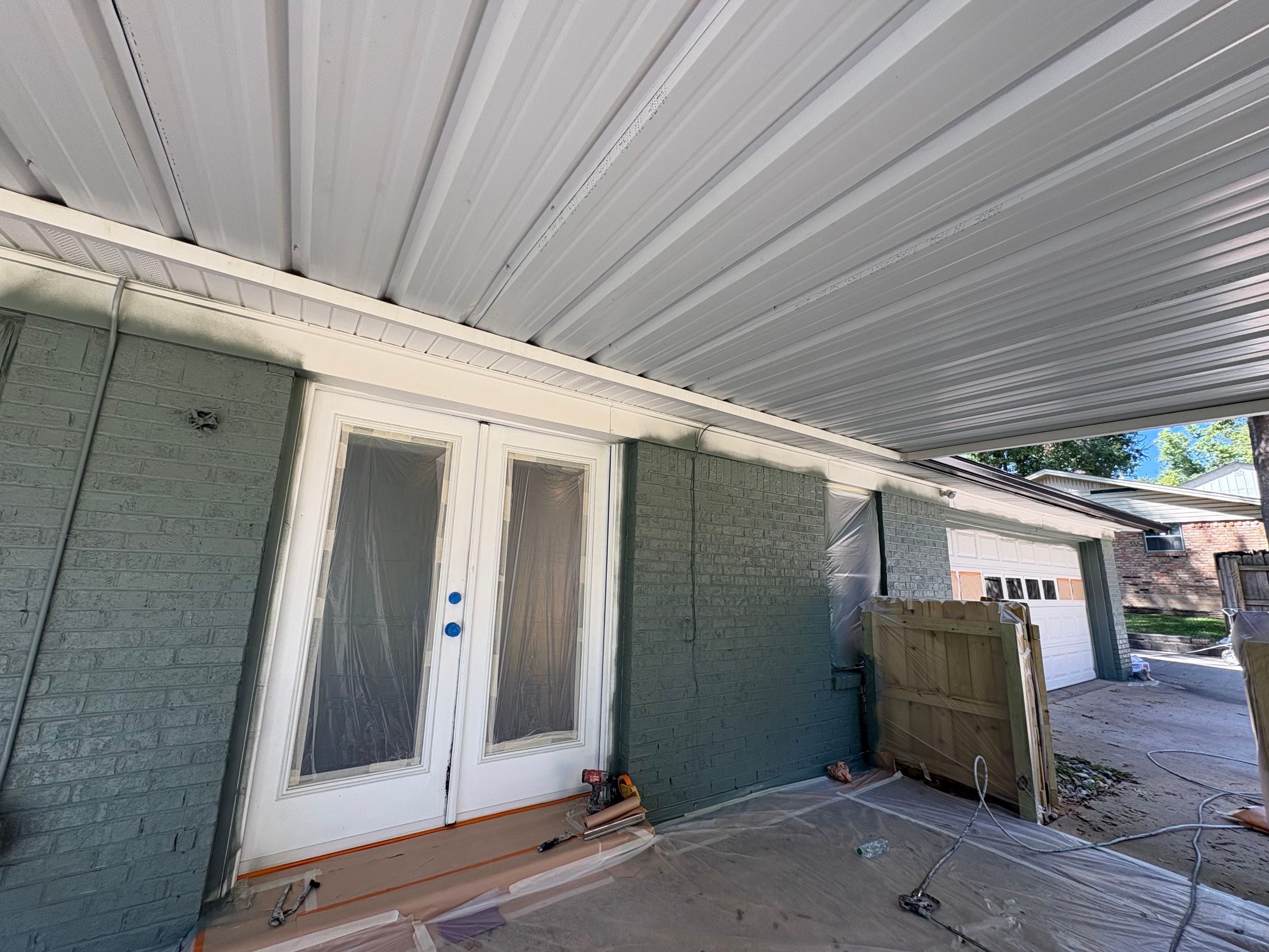 From Basic Brick to Bold Sage Green in Tyler, TX! Quality Coats Painting by Quality Coats Painting