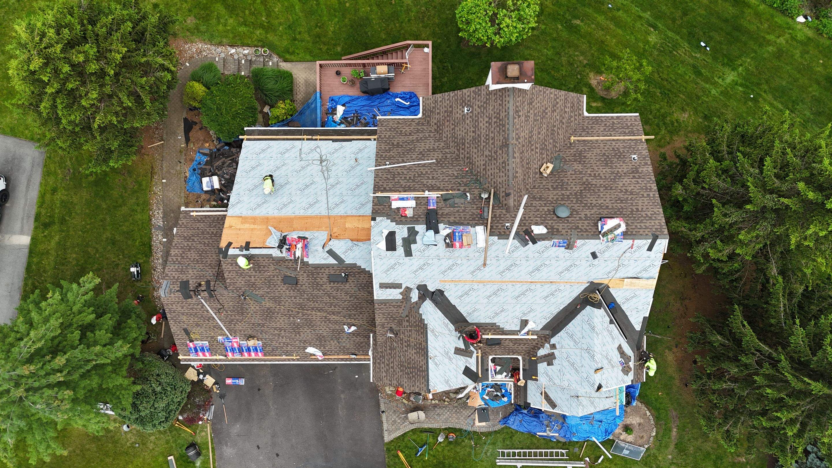 Roof Project in Wayne, NJ. by All State Home Improvement Inc.