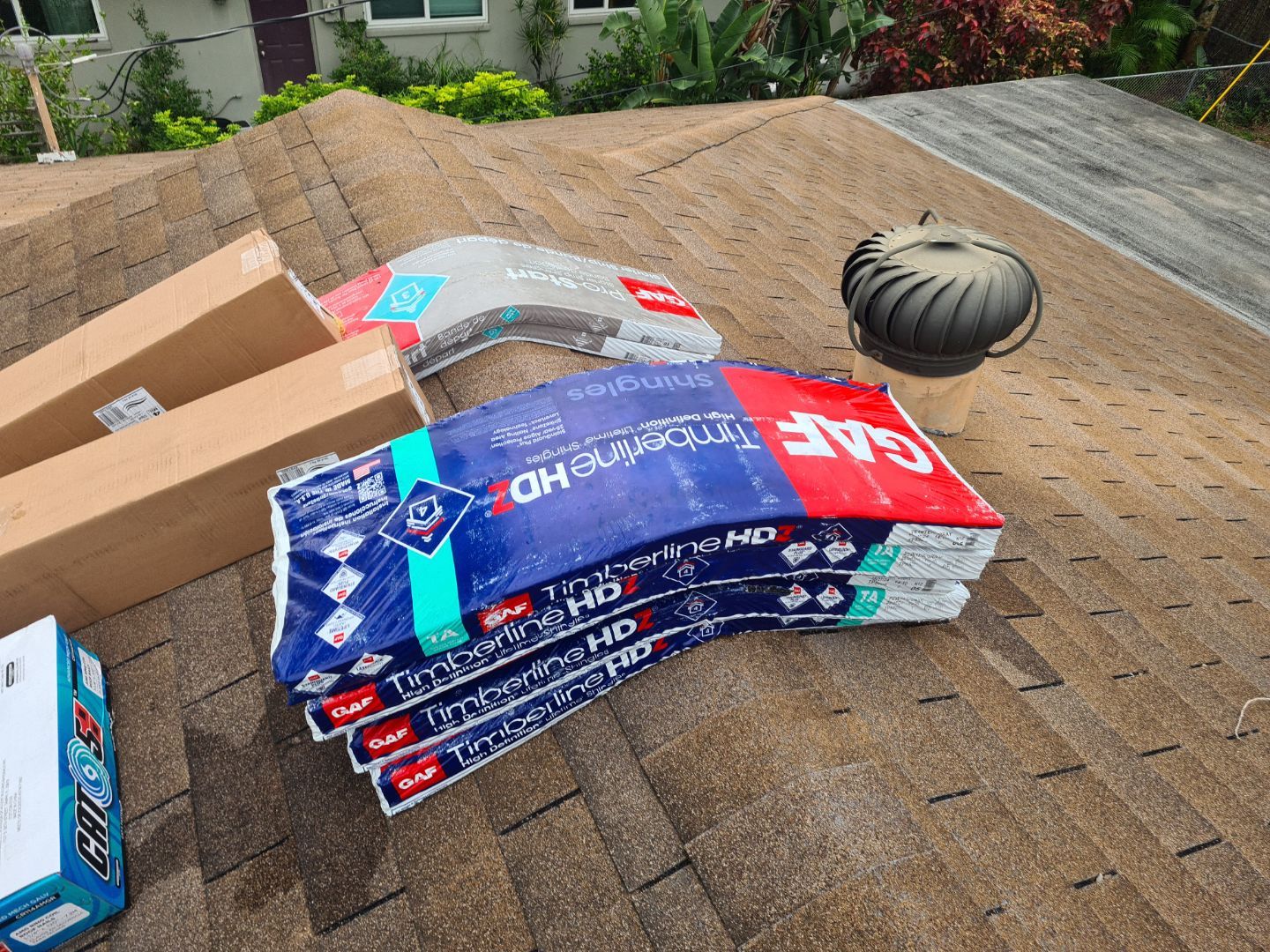 Residential Roofing Installation using GAF by BLUES BROTHERS ROOFING