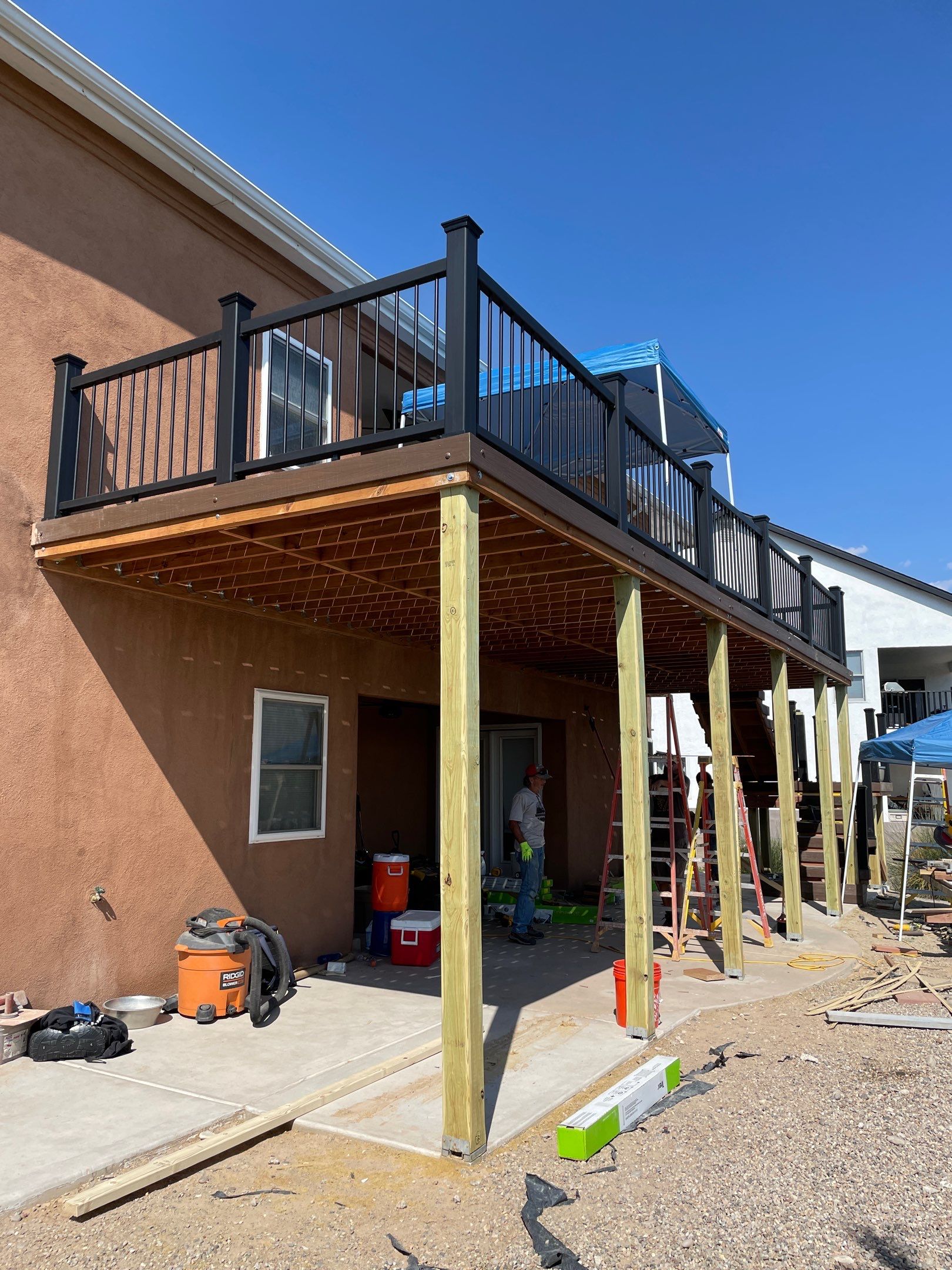 Deck Turnaround by Rio Grande Building & Storage