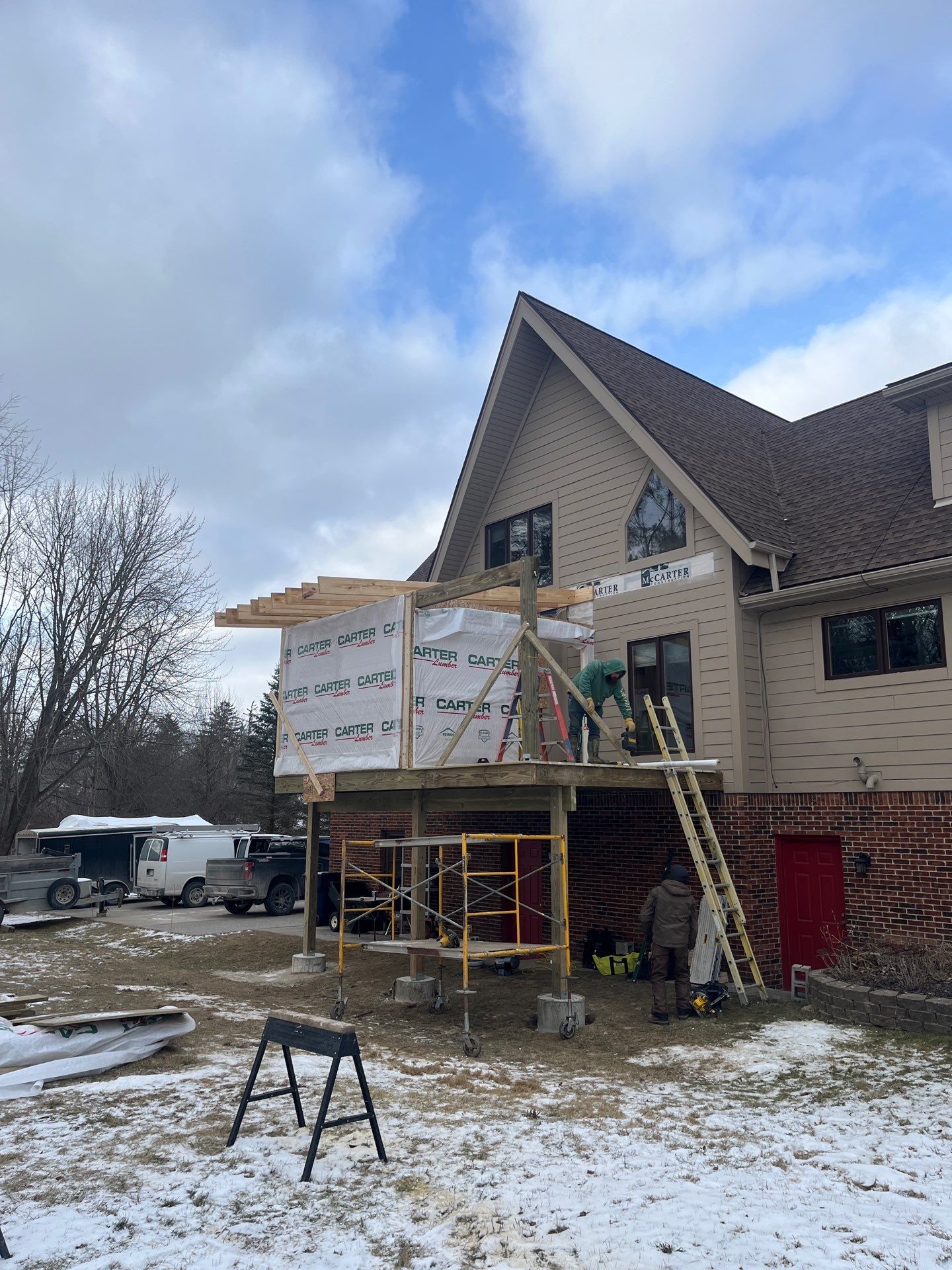 Home Addition Four Season by Clark Builders LLC