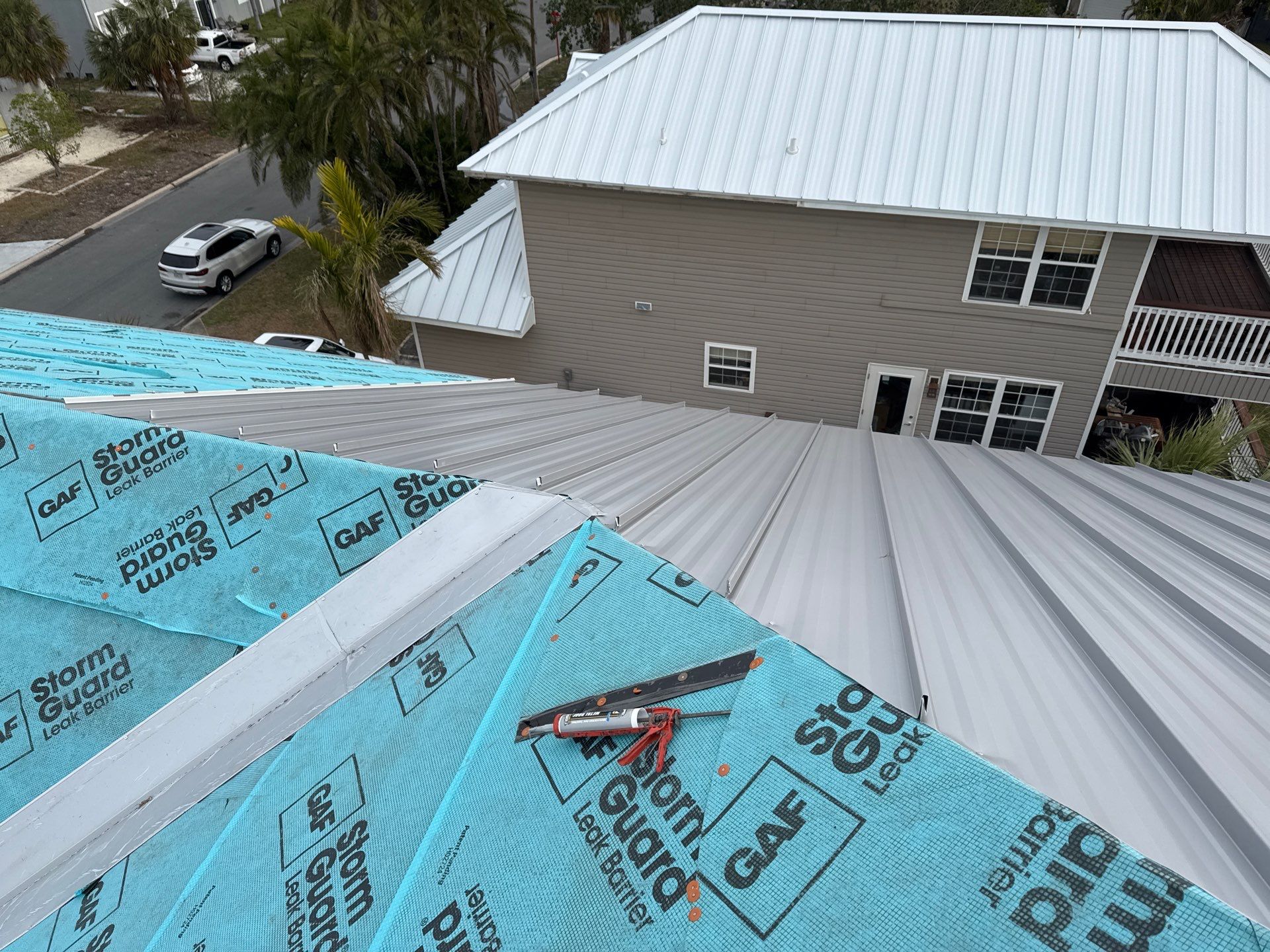 Cool White Standing Seam by Reimagine Roofing
