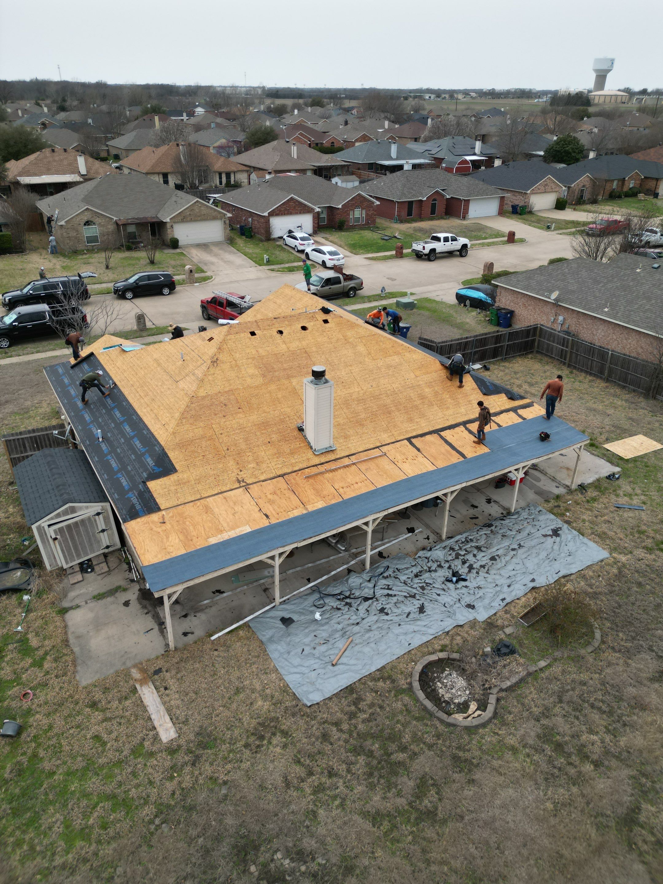Project in Waxahachie by Rhino Roofing and General Contracting, LLC