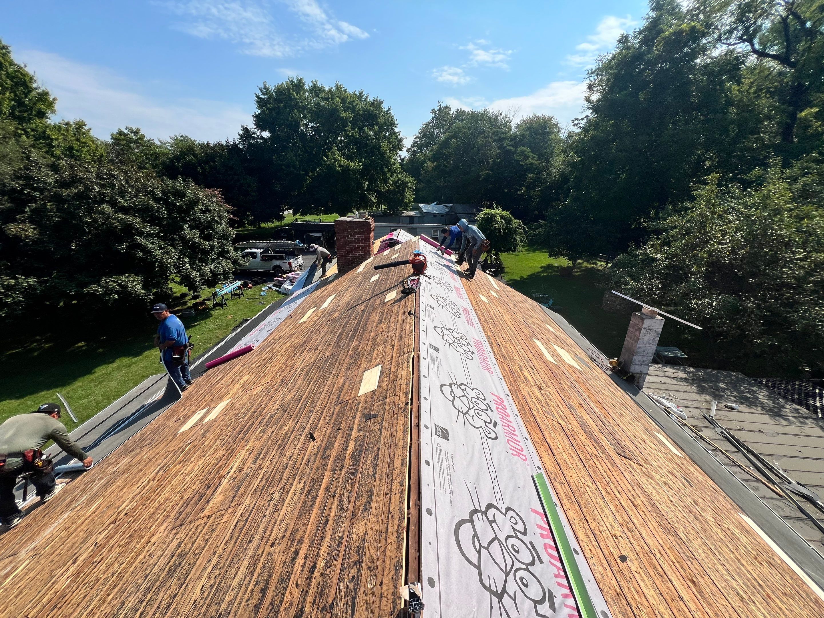 Full Roof Replacement with Owens Corning Duration Shingles in Tuscarora by Frederick Roof Repair