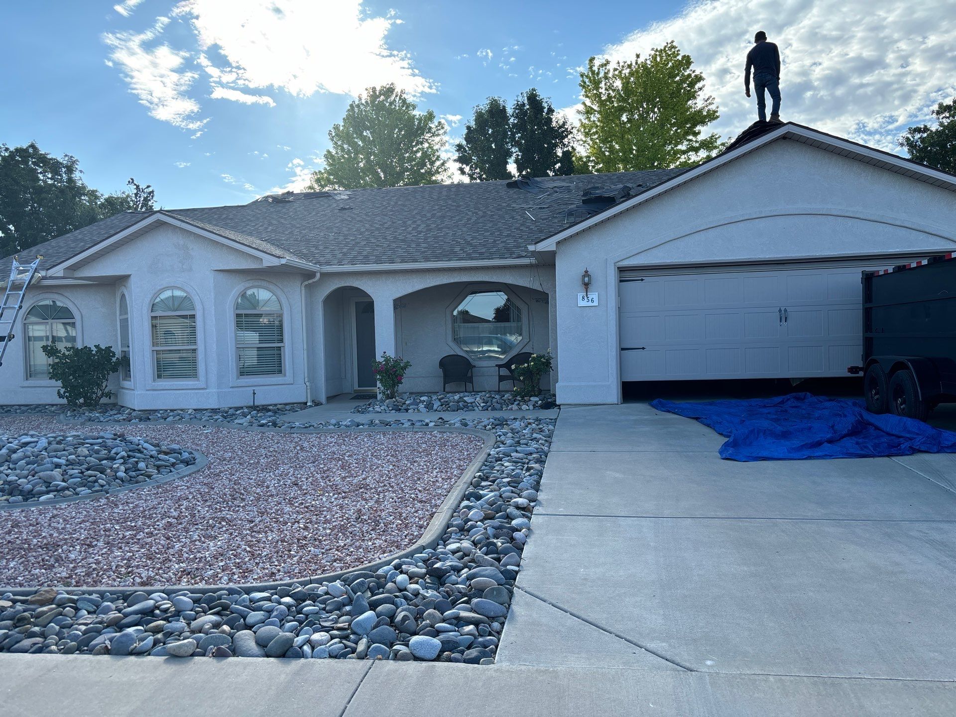 Project in Fruita by Bros Roofing
