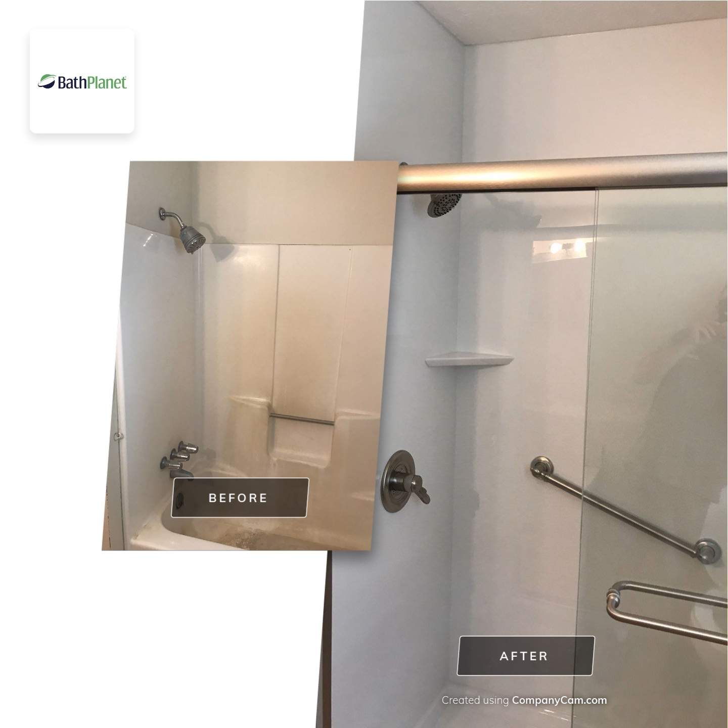 Tub to Shower by BathPlanet SW Virginia