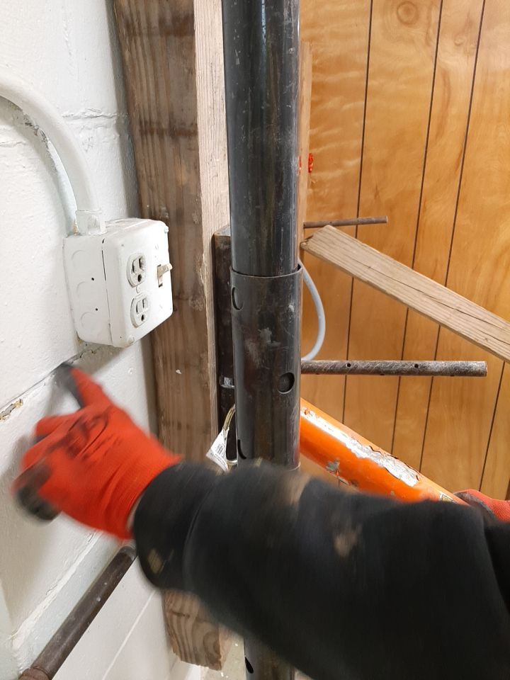 Wall Straightening and Reinforcement using Embedded Fiber Reinforcement by Toledo Basement Repair 