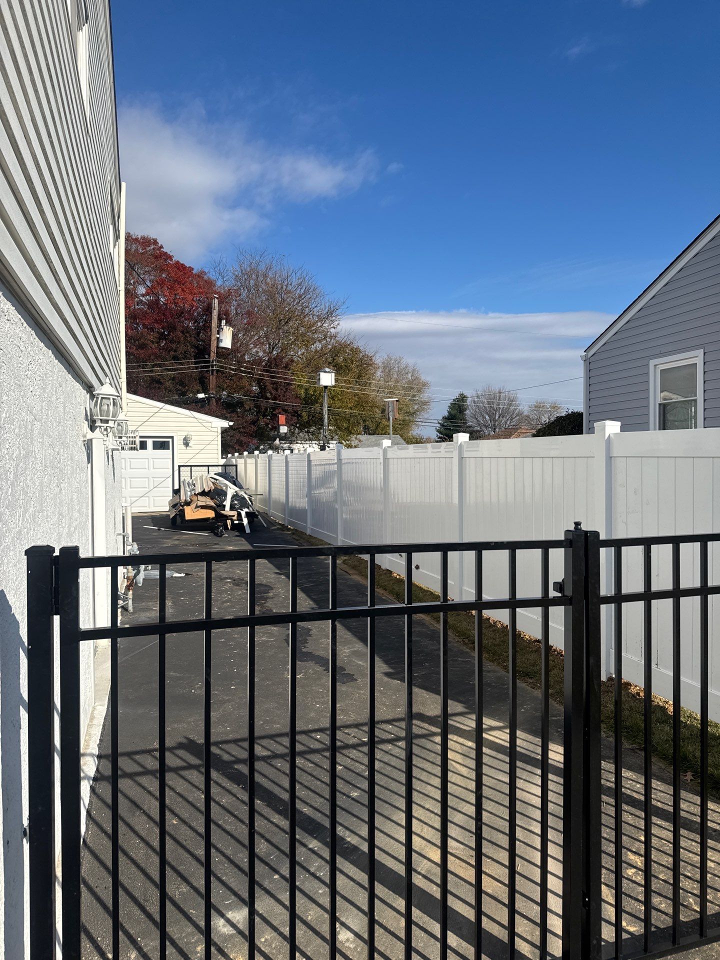 Project in Broomall, PA by Jensen Fencing