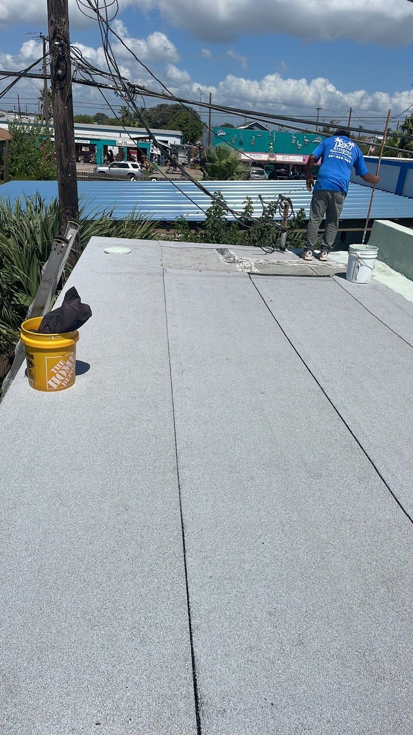 Market Street Coating by Bayfront Roofing and Construction