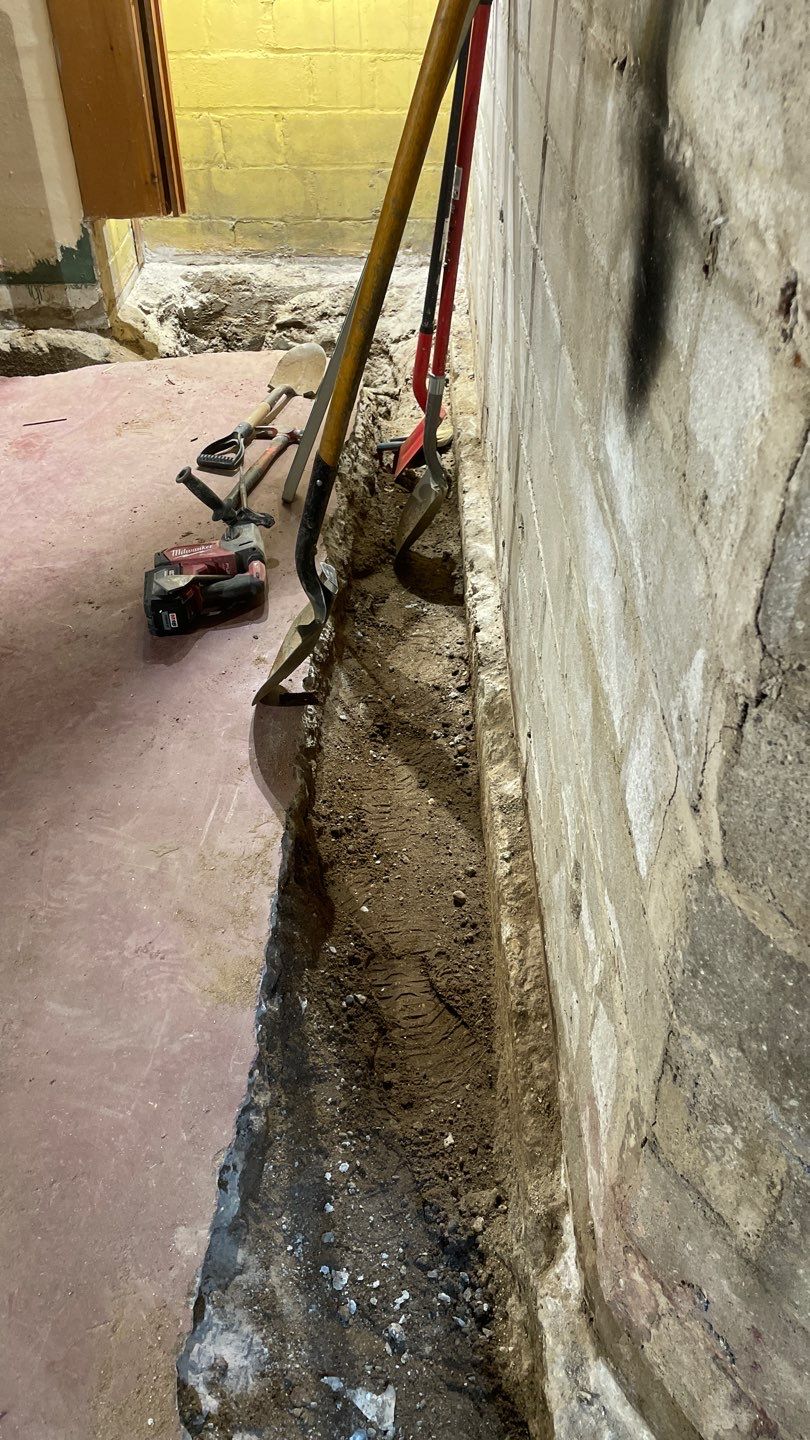 Basement Waterproofing in Edina by Waterproofing Northeast