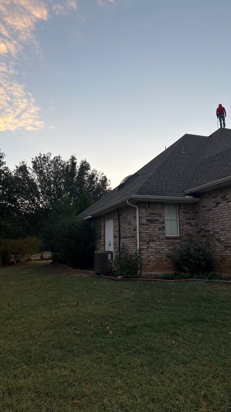 Residential Roofing Installation using GAF Natural Shadow  by A & H Roofing and Contracting, LLC