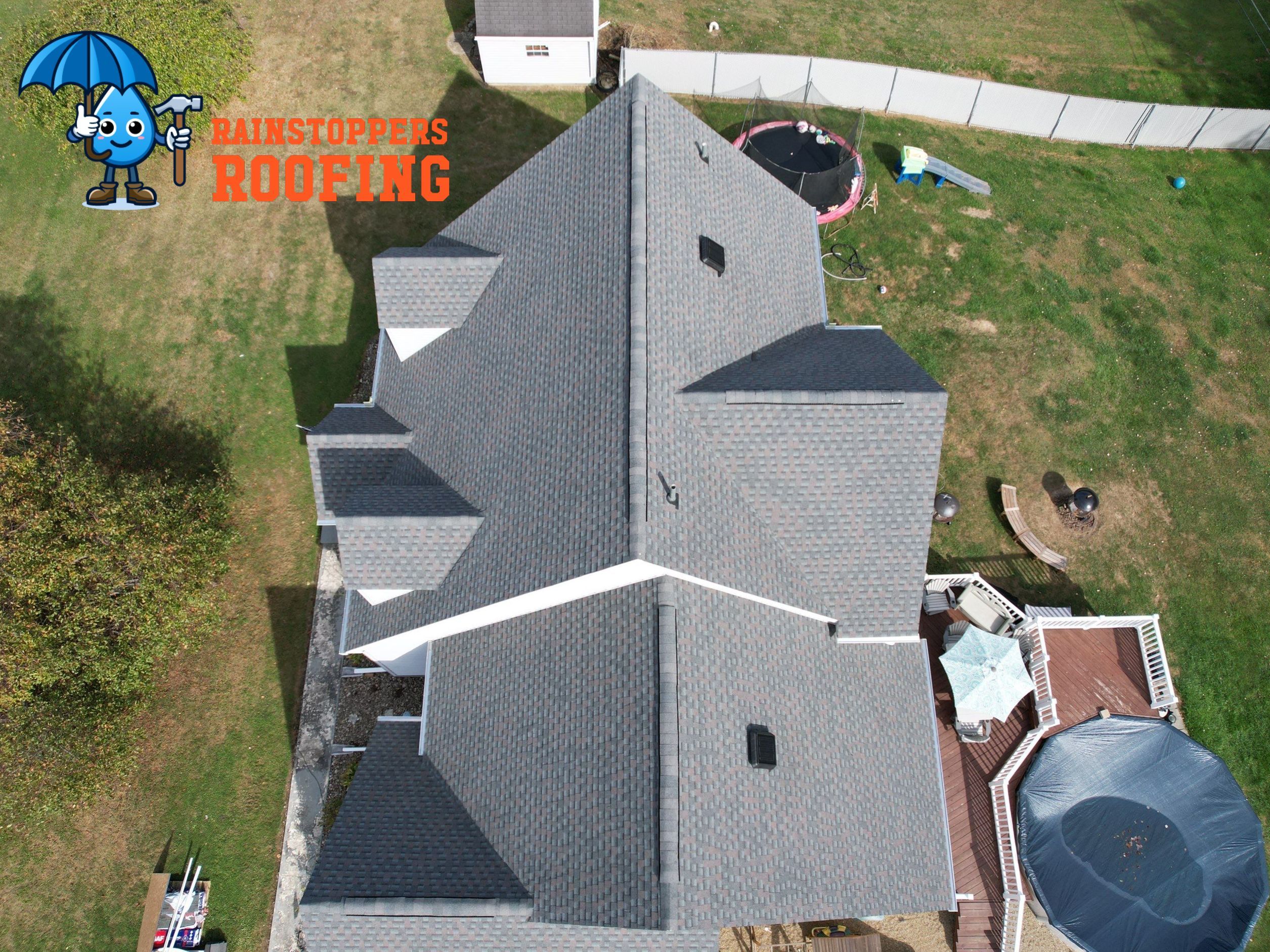 Residential Roofing Installation by Rainstoppers Roofing