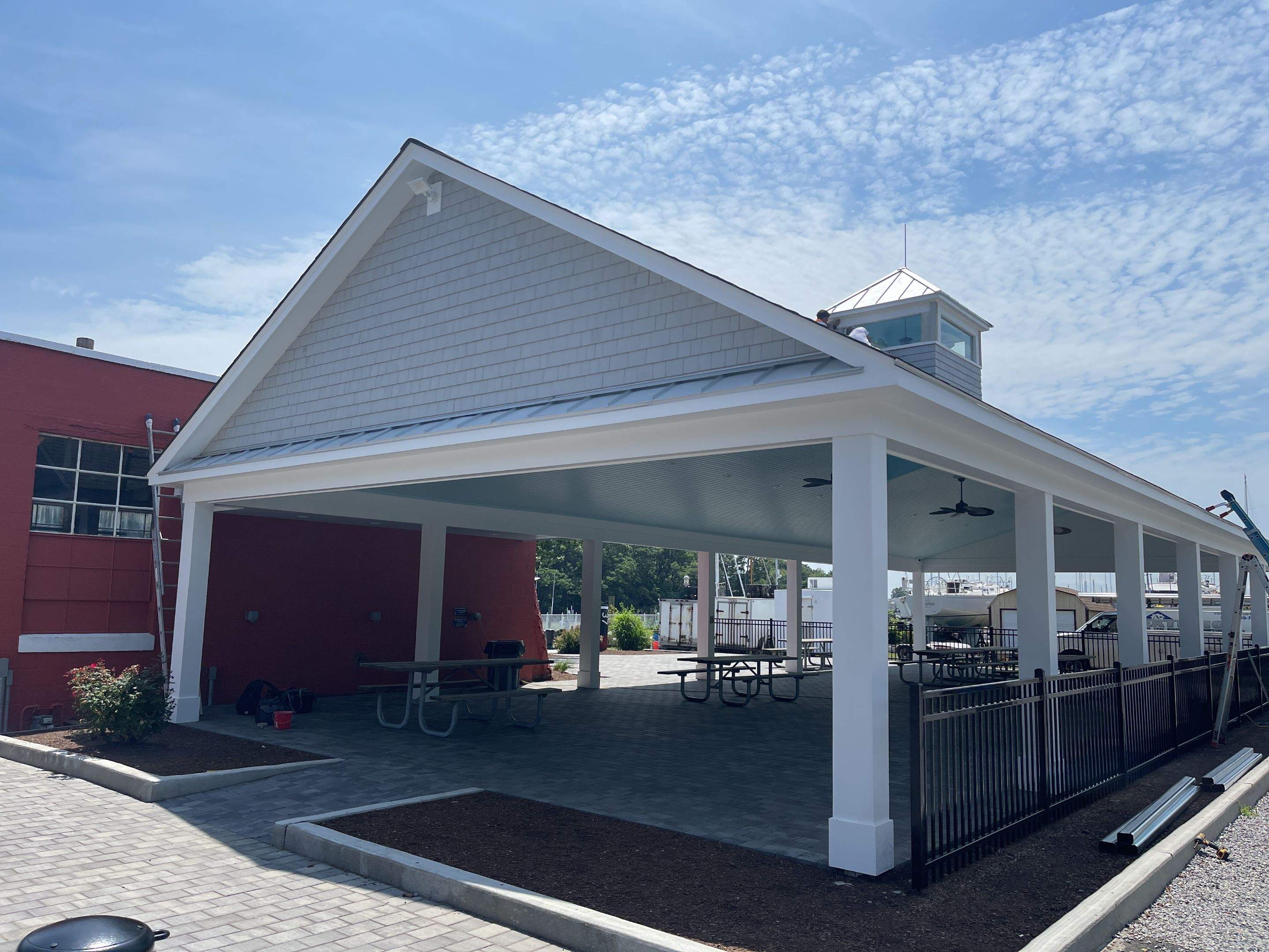 Gutter Installation using Galvanized steel 6" K Style by A Plus Exterior