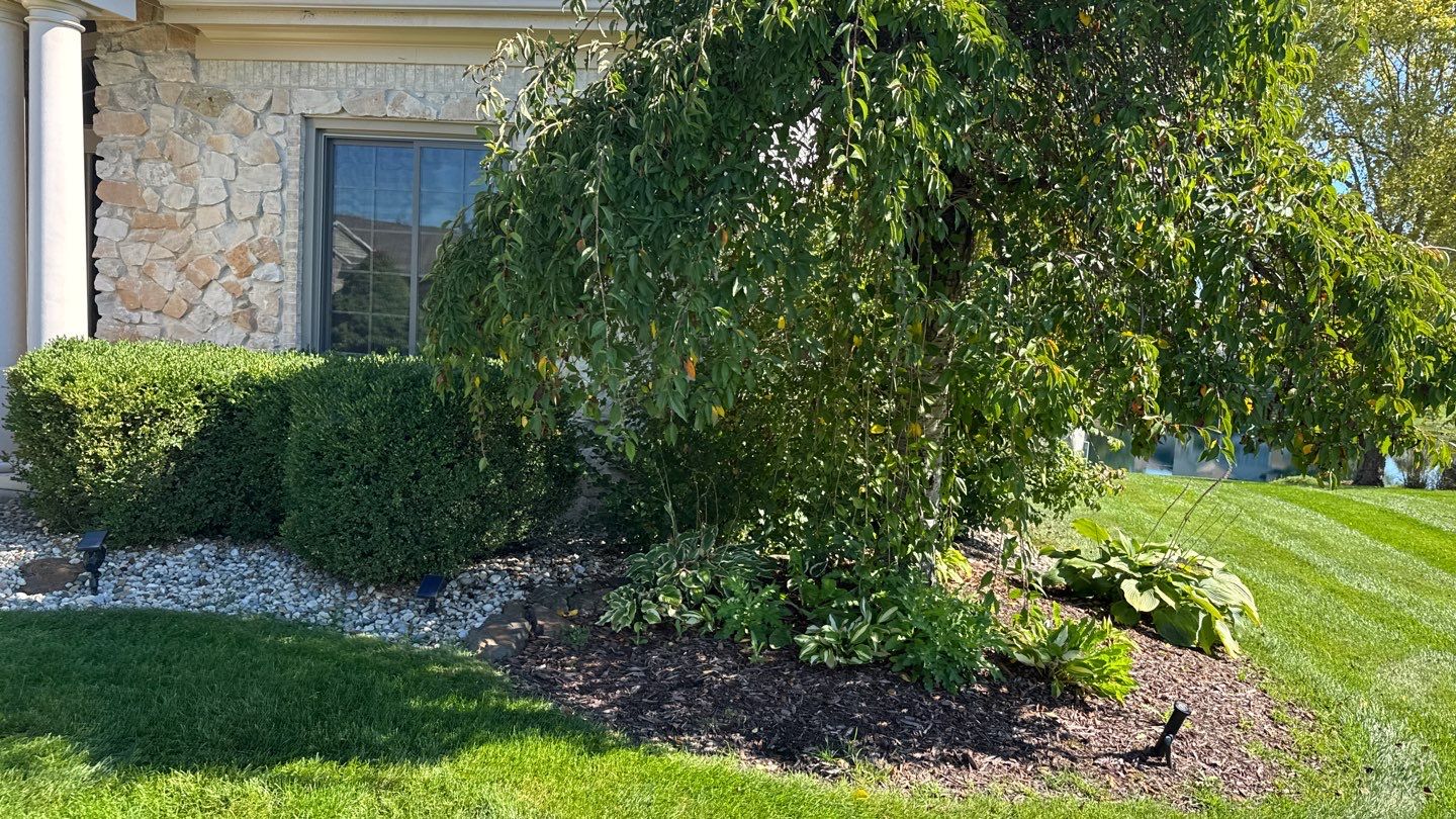 Project in Fort Wayne by Carrs lawn and landscape