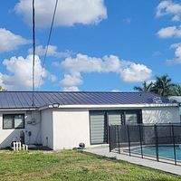 24ga 1" Nail-Strip Dark Bronze  by Total Roofing System The Metal Roof Experts
