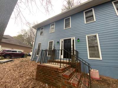 Full Exterior Siding Replacement and Trim Update in Lilburn Georgia