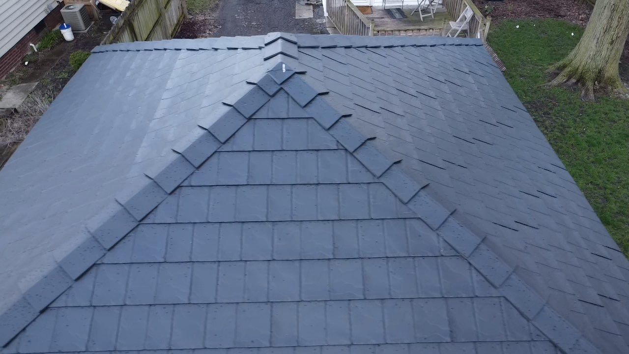 Slate Profile Metal Shingle Roof for Historic Home – Fort Wayne, IN by 4Ever Metal Roofing